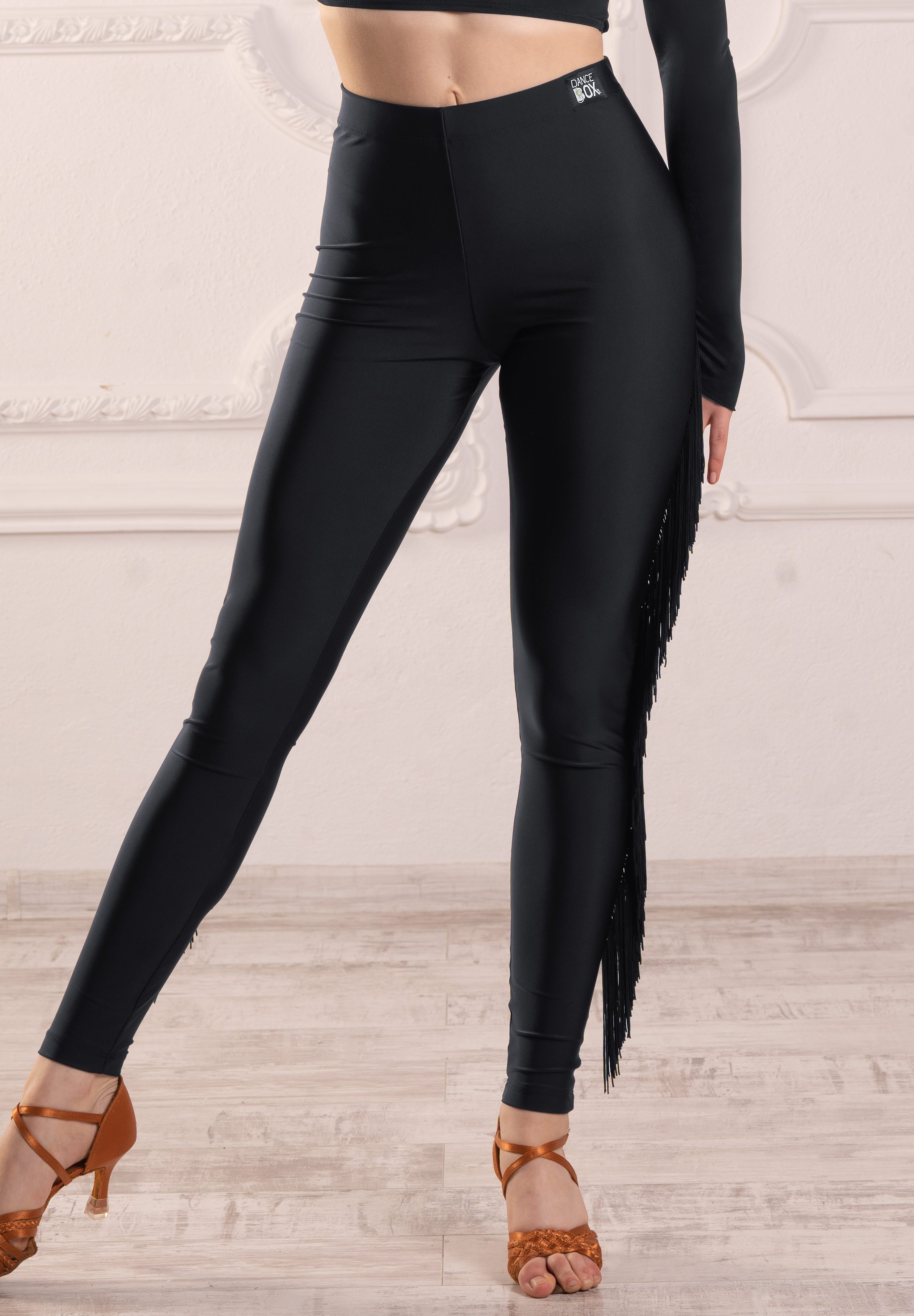 Dance Box Frida Dance Leggings P23120002-01 Black