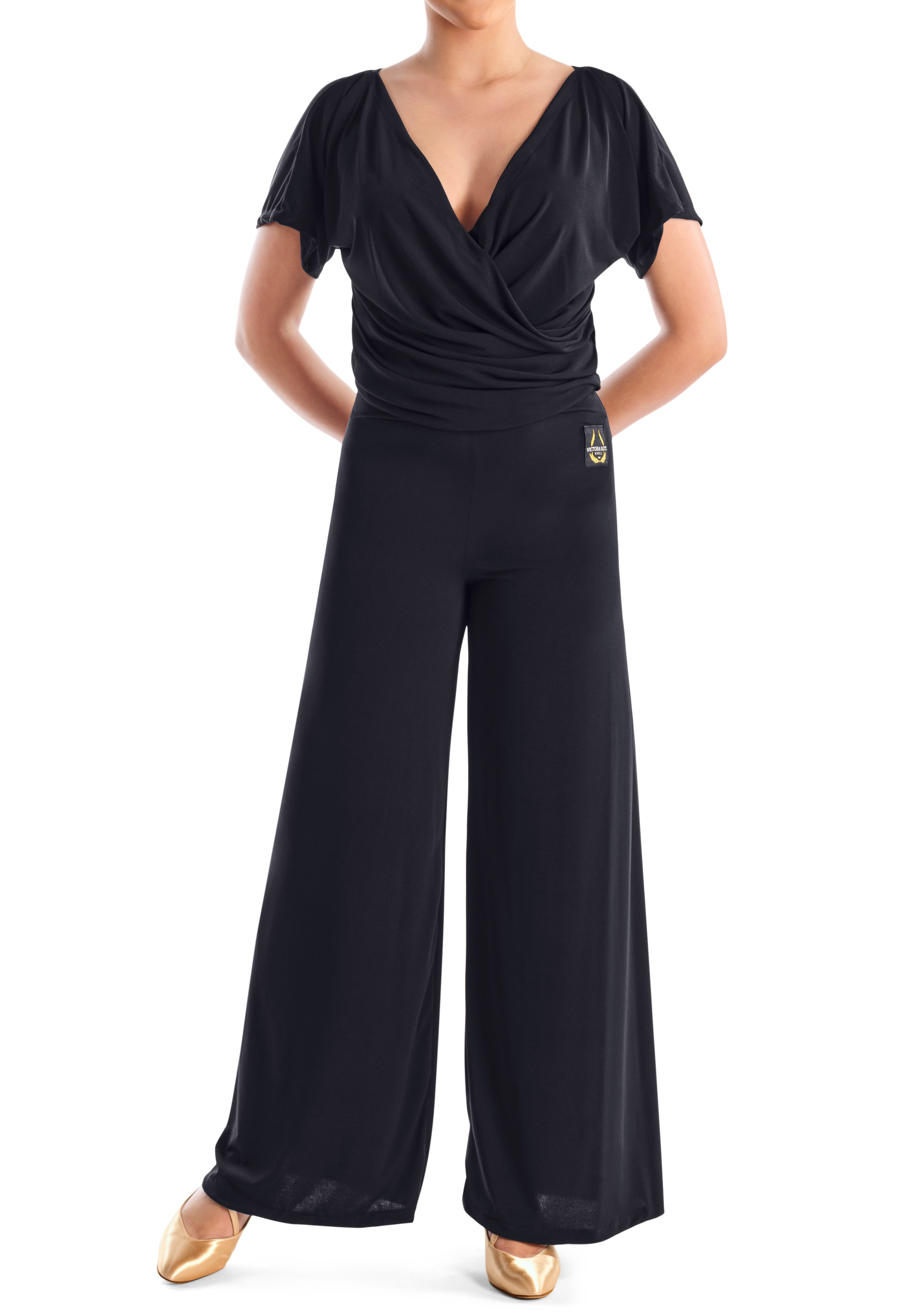 Victoria Blitz Gioiosa Jumpsuit For Dance-Black