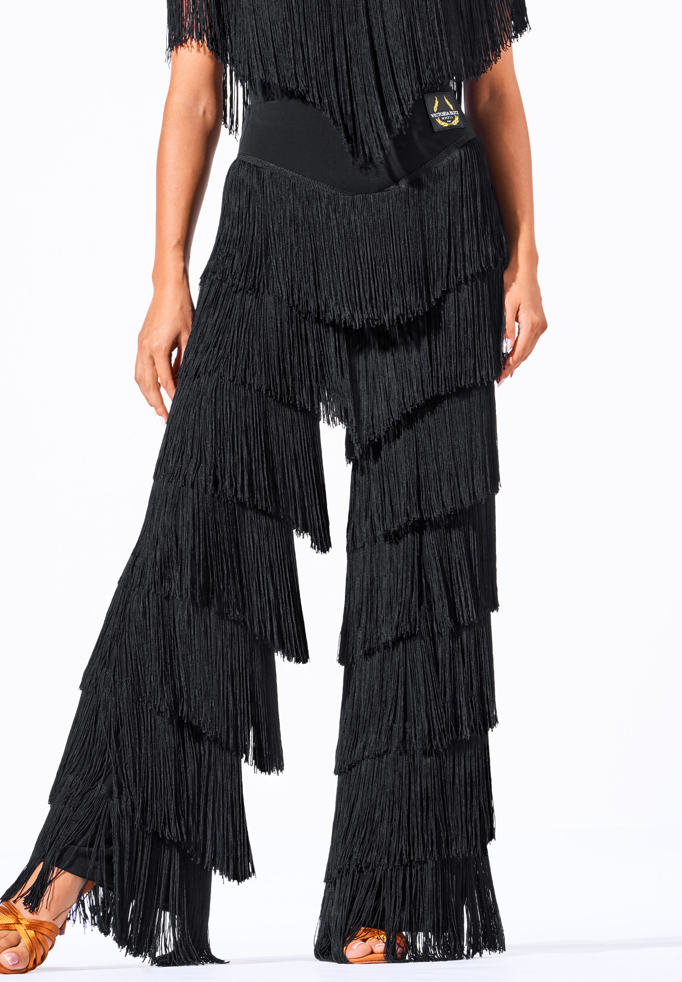 Victoria Blitz Womens Dance Trousers Elettra -Black