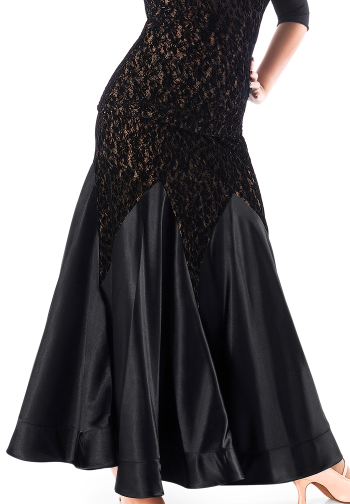 Victoria Blitz Pinta Ballroom Skirt-Black