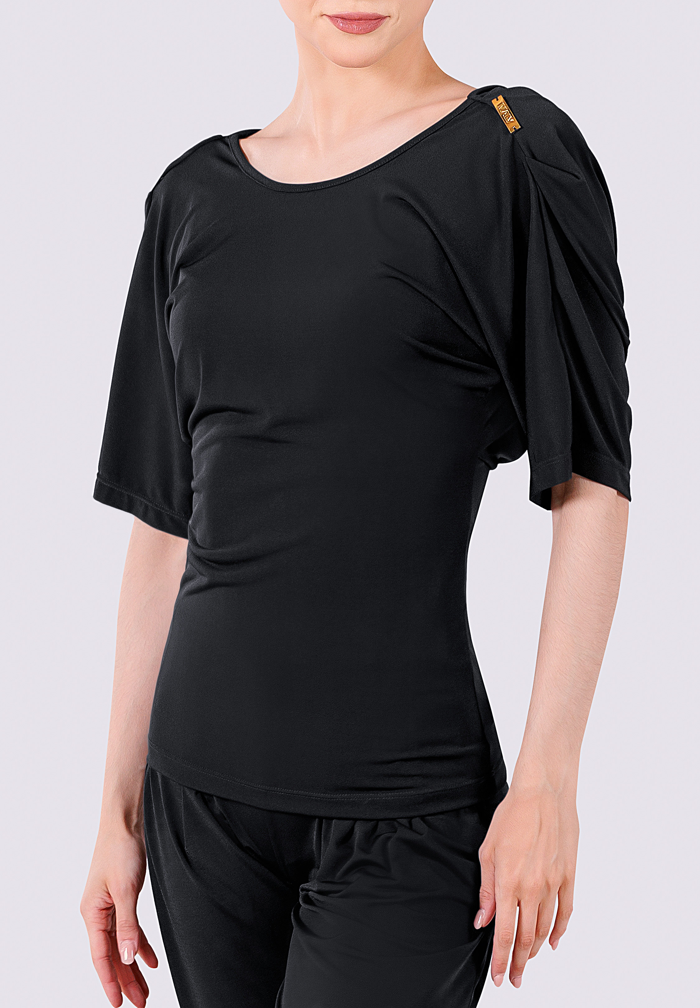 Maly Anastasia Womens Dance Top MF251102-Black