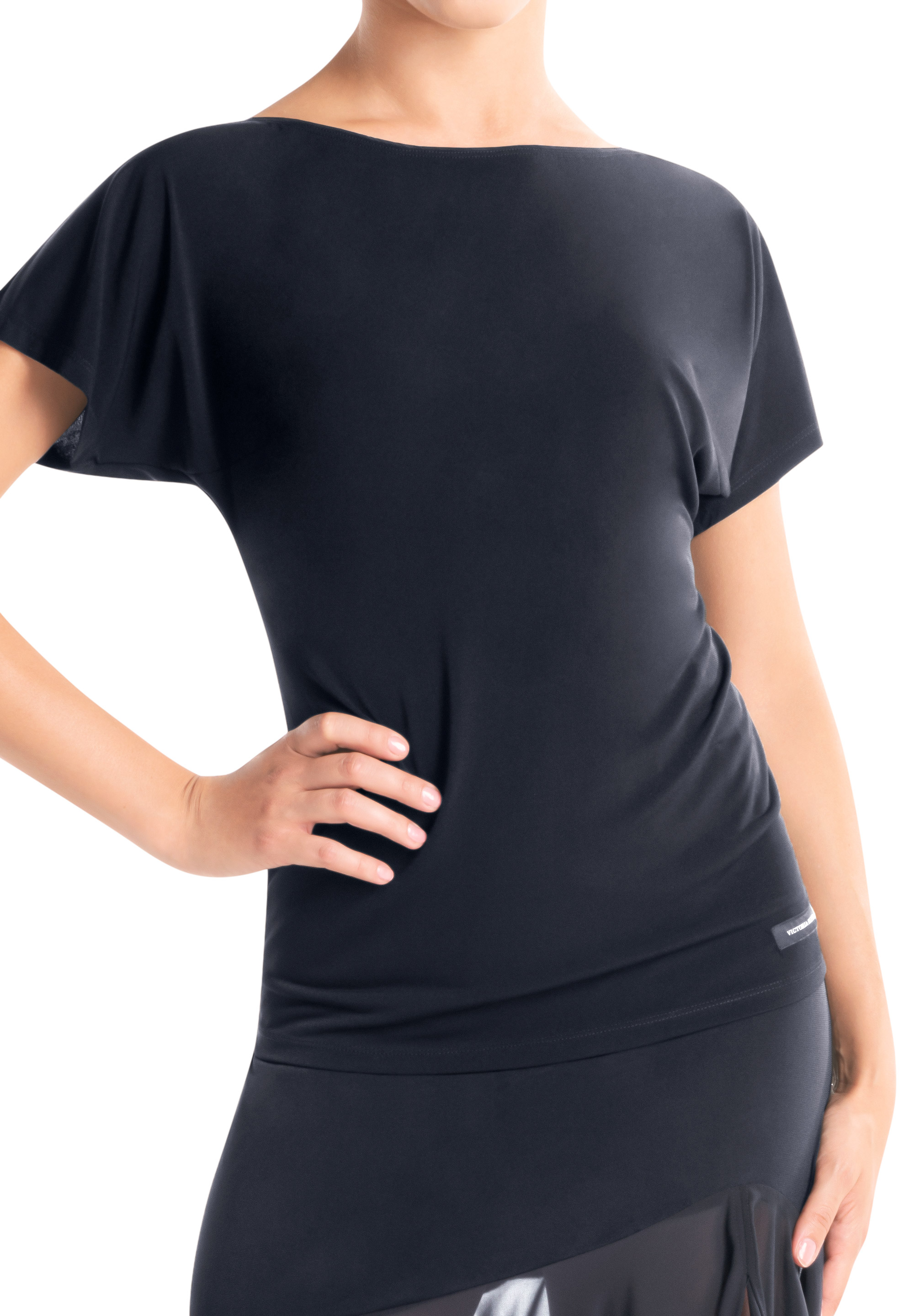 Victoria Blitz Padova Practice Dance Top-Black