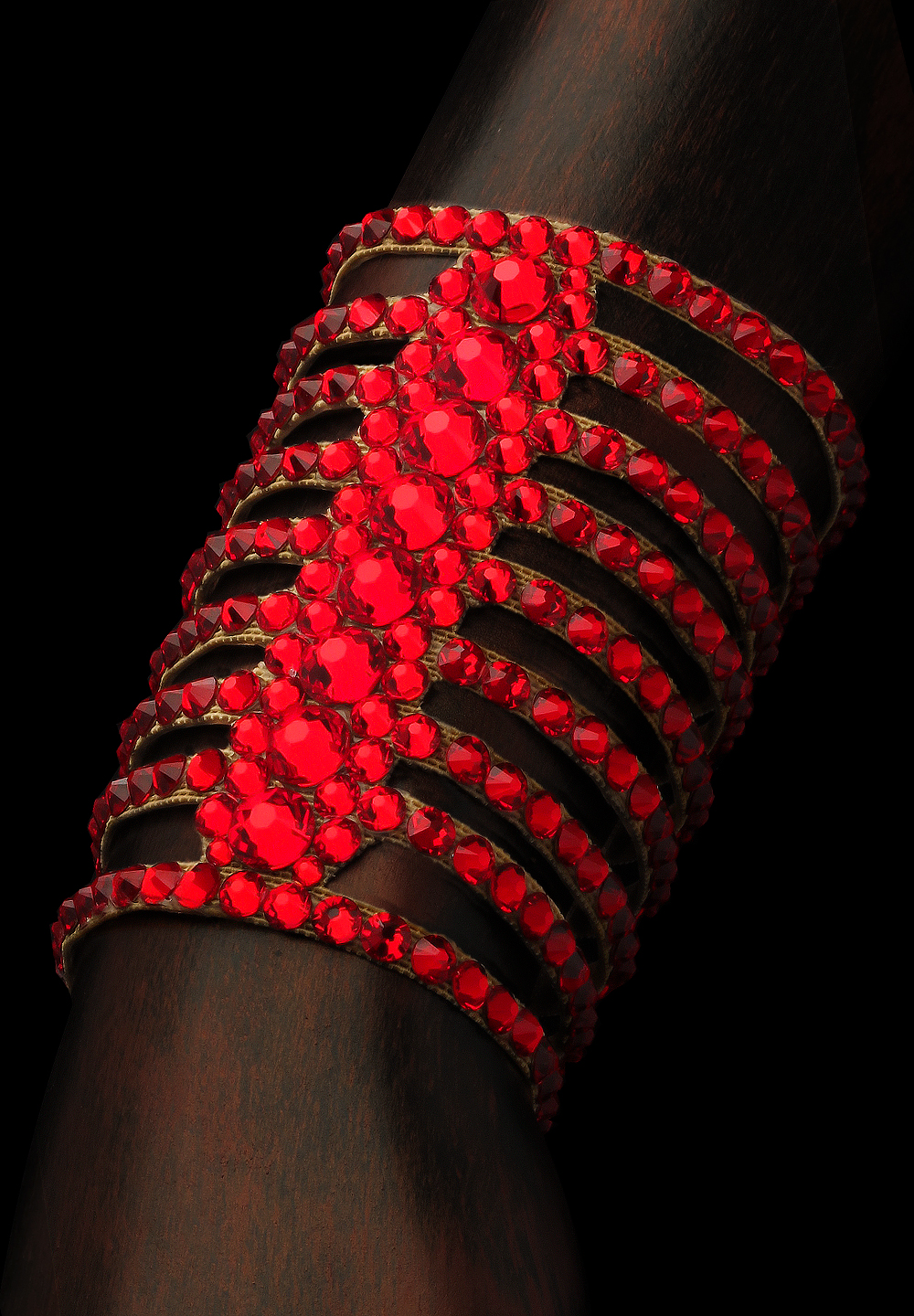 Bettina Rhinestone Bracelet BC-204 Siam-Siam