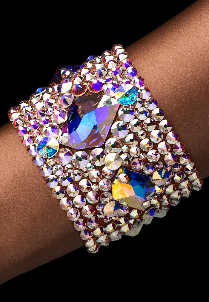 Bettina Rhinestone Bracelet BC-302 -Crystal AB