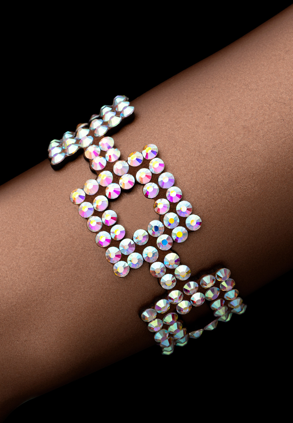 Bettina Rhinestone Bracelet BC-904-Crystal AB