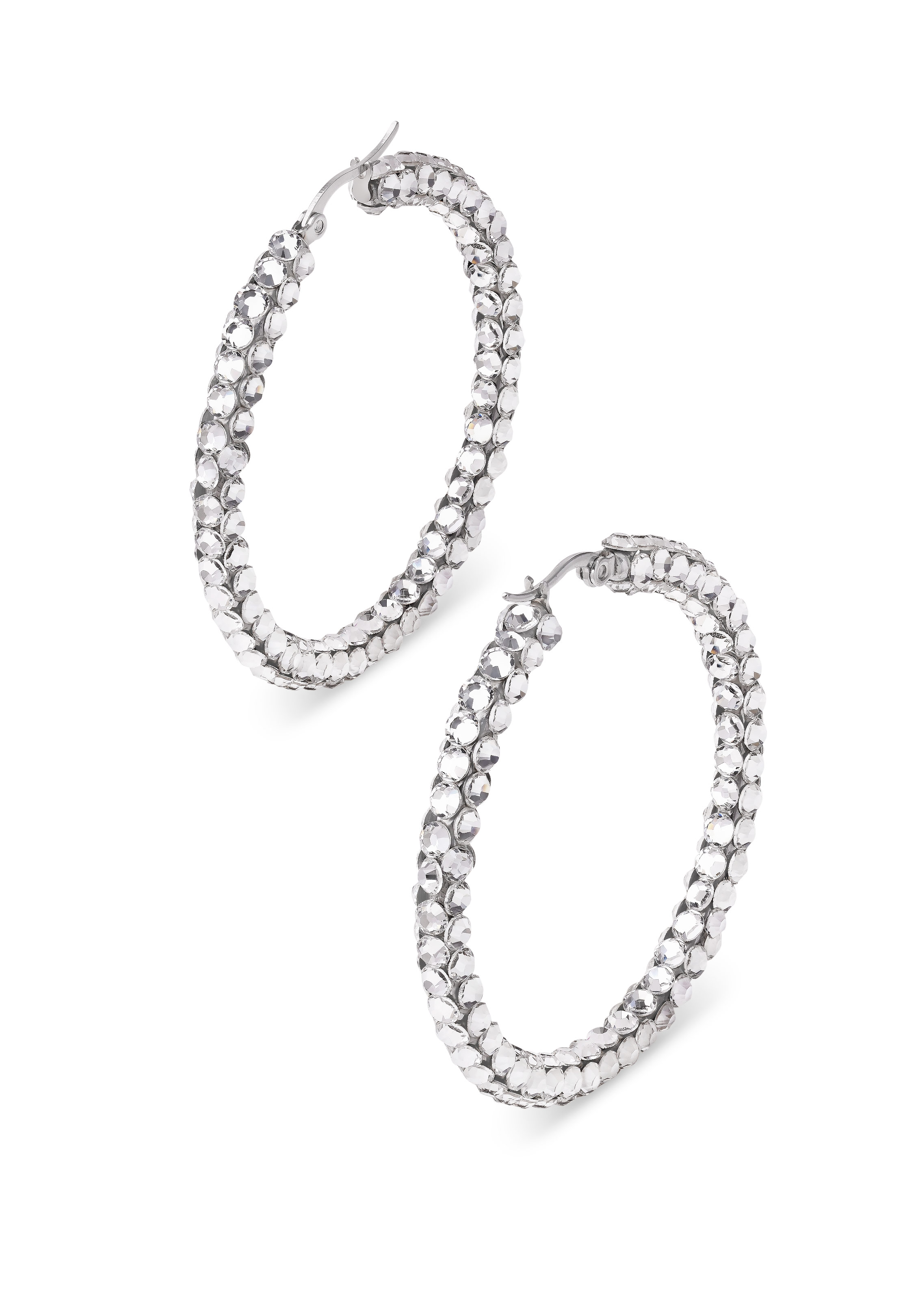 Calista Infinite Hoops-Crystal