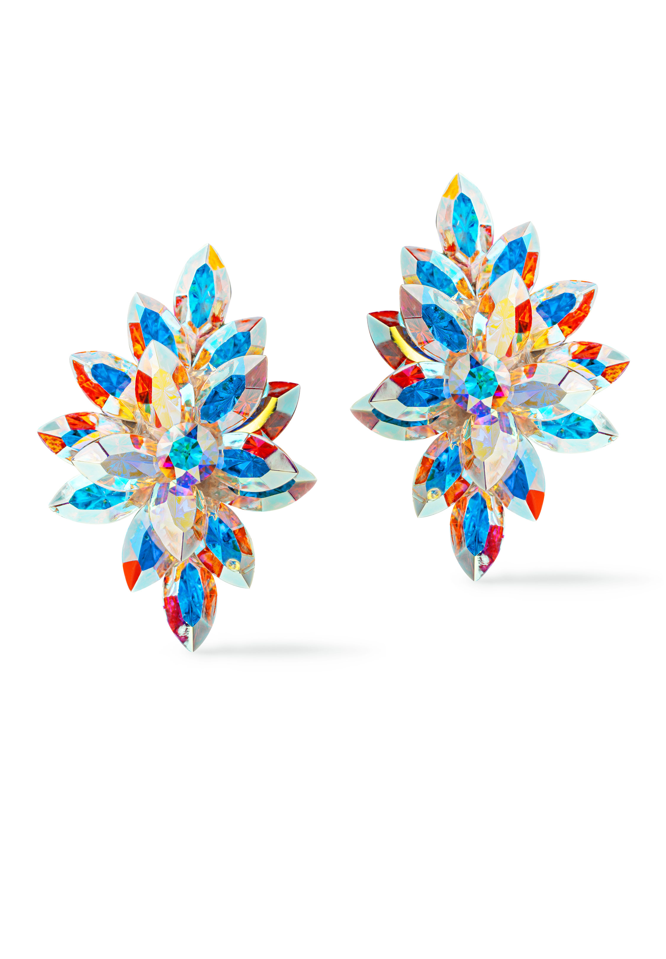 Rhinestone Earring 2031 CAB-Crystal AB