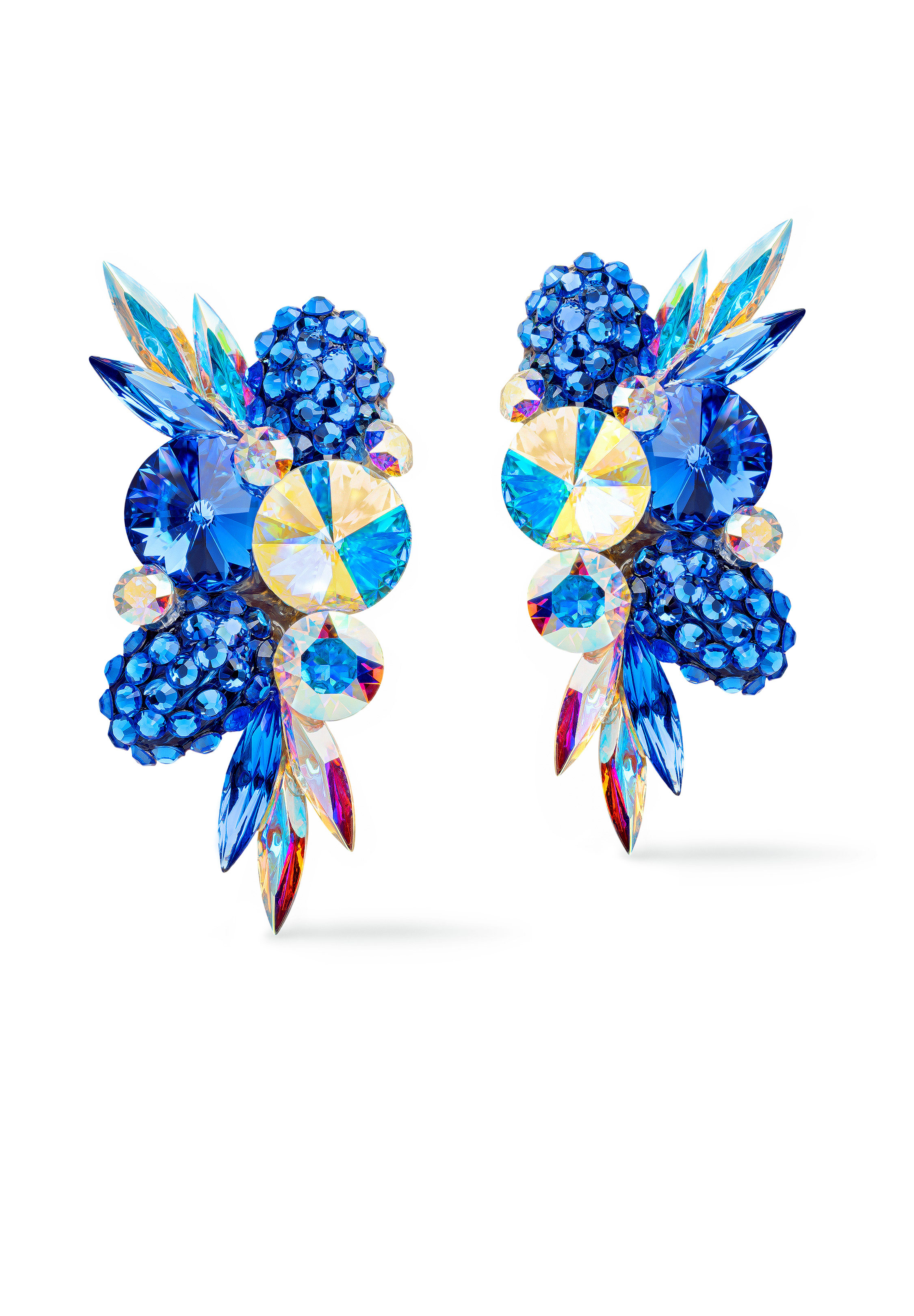 Rhinestone Earring 2090 SP-Sapphire