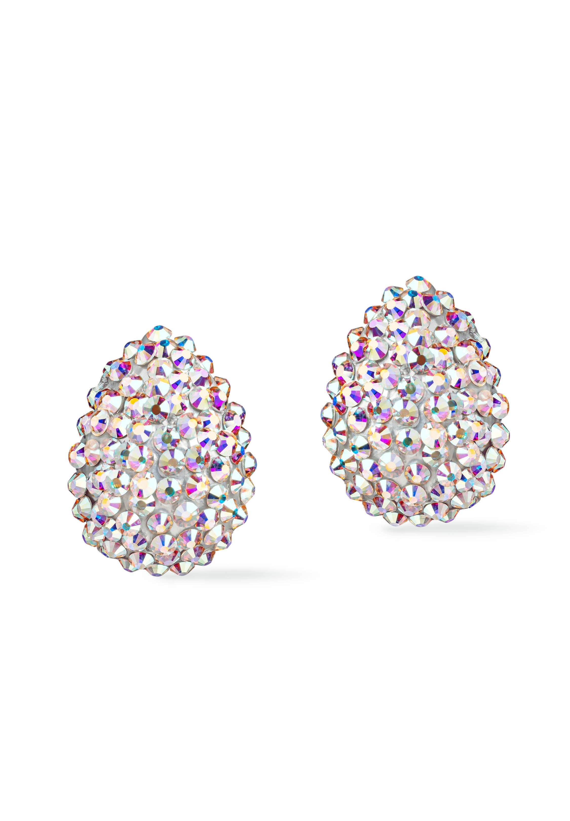 Rhinestone Earring 2518 CAB-Crystal AB