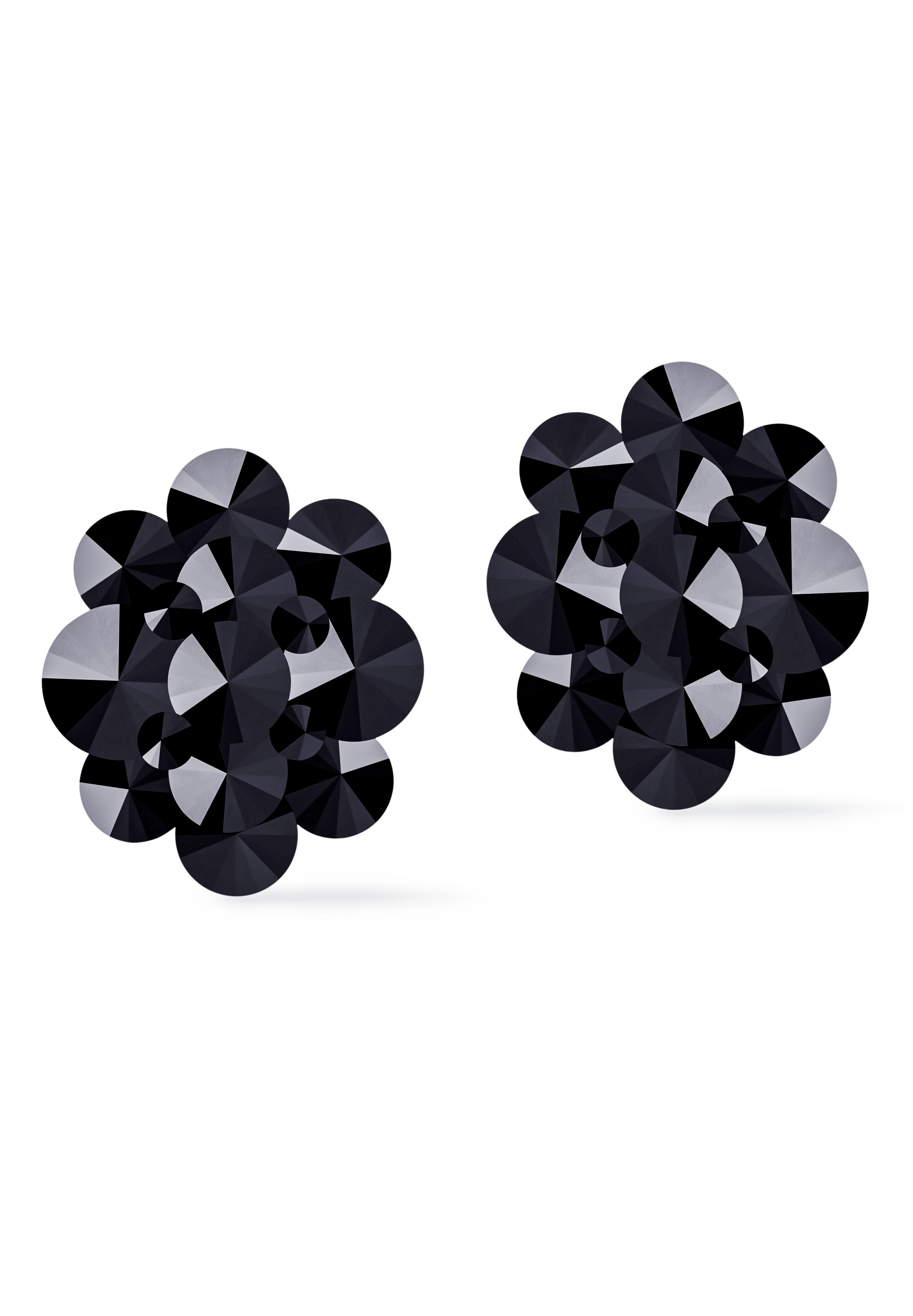 Rhinestone Earring 810387 JT-Jet