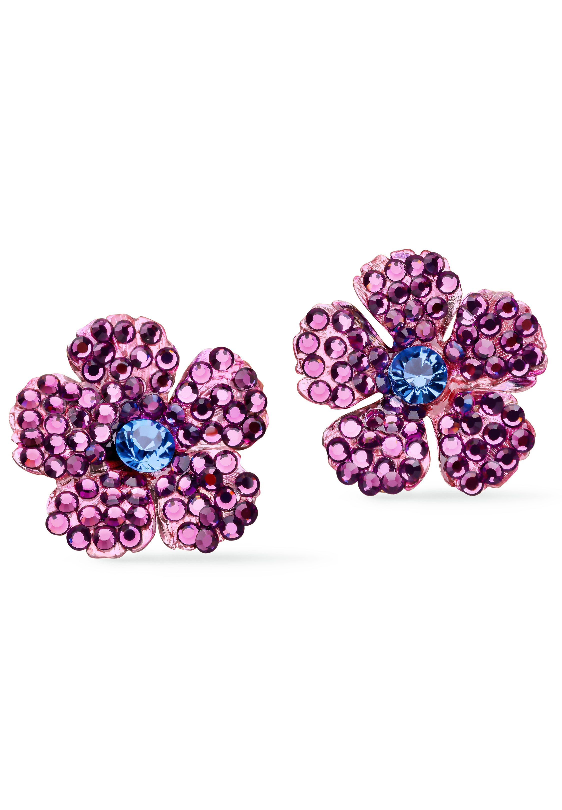 Rhinestone Earring CE50 AM-Amethyst