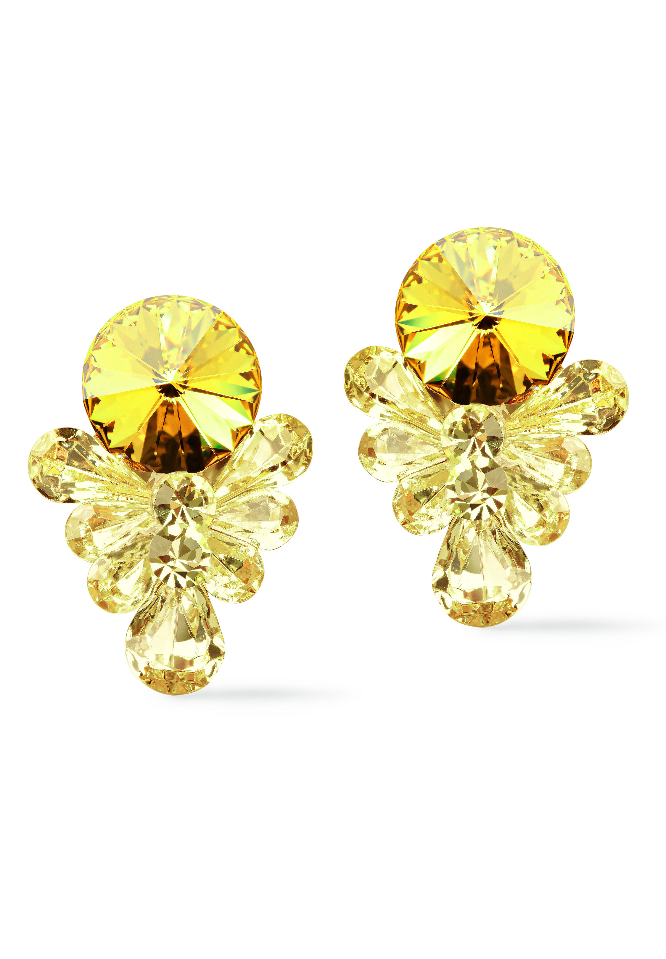 Rhinestone Earring 2041 SFJQ-Jonquil