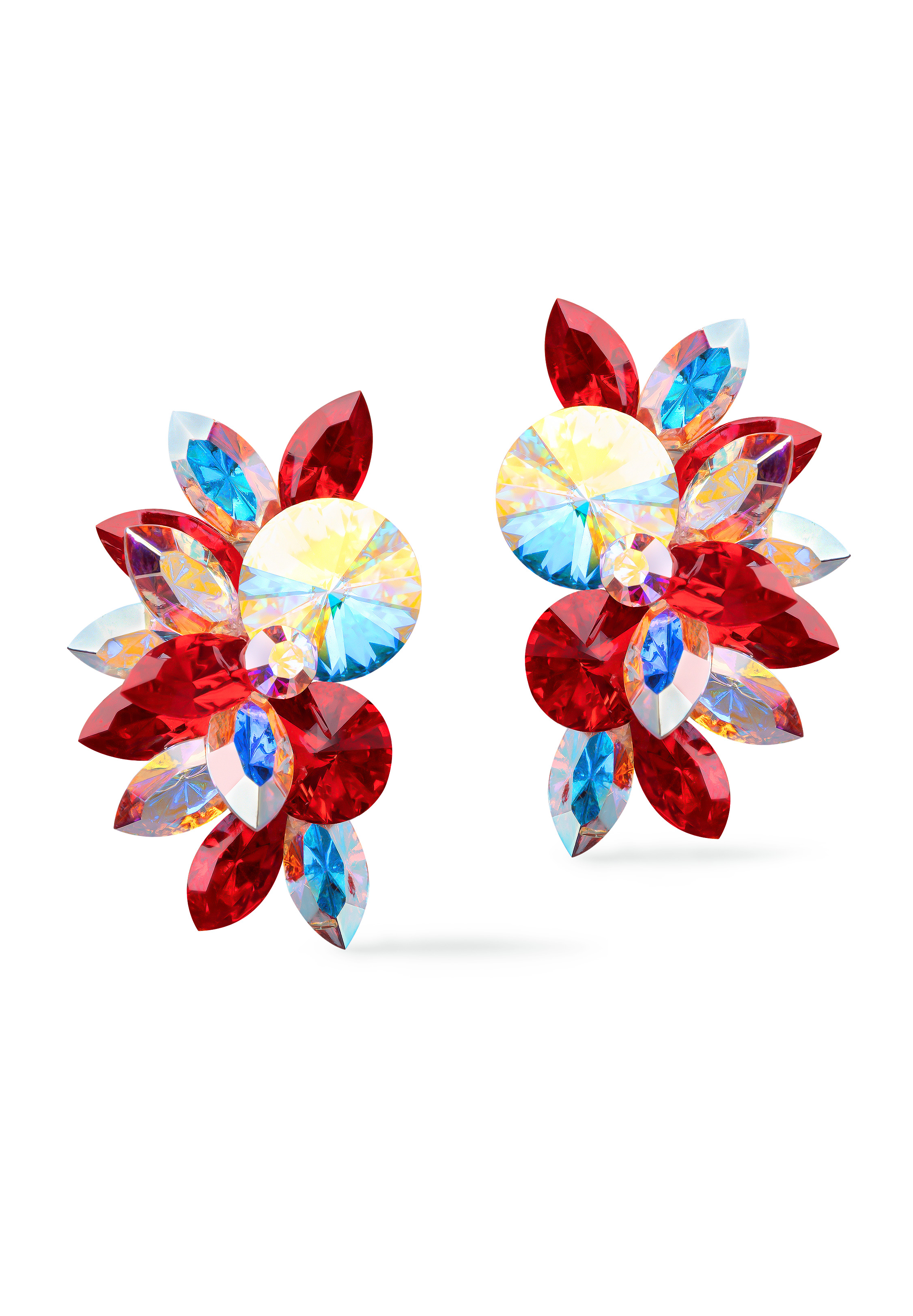 Rhinestone Earring 204187 CABLS-Crystal AB