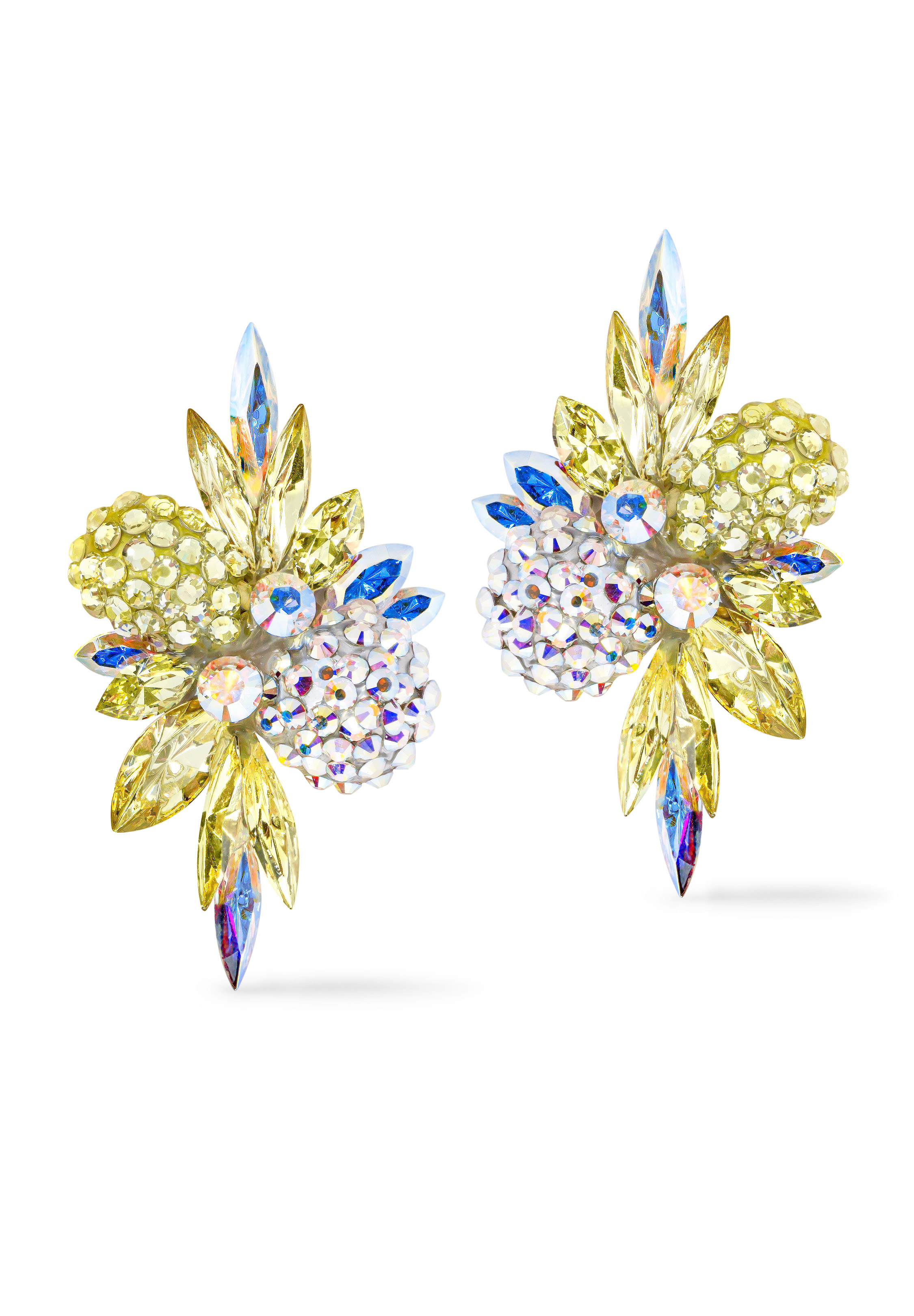 Rhinestone Earring 2084 JQCAB-Jonquil