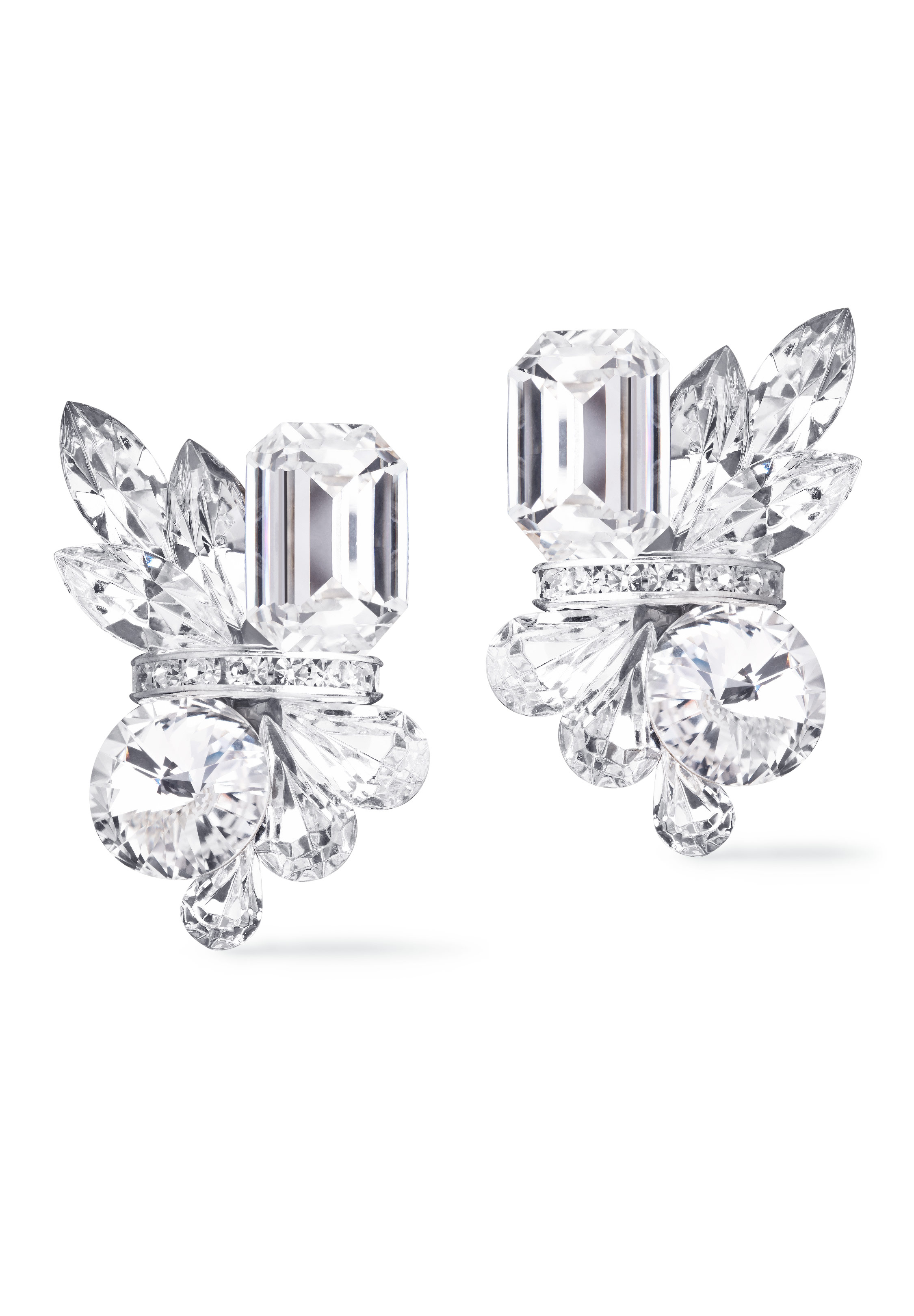 Rhinestone Earring 2124 CSTL-Crystal