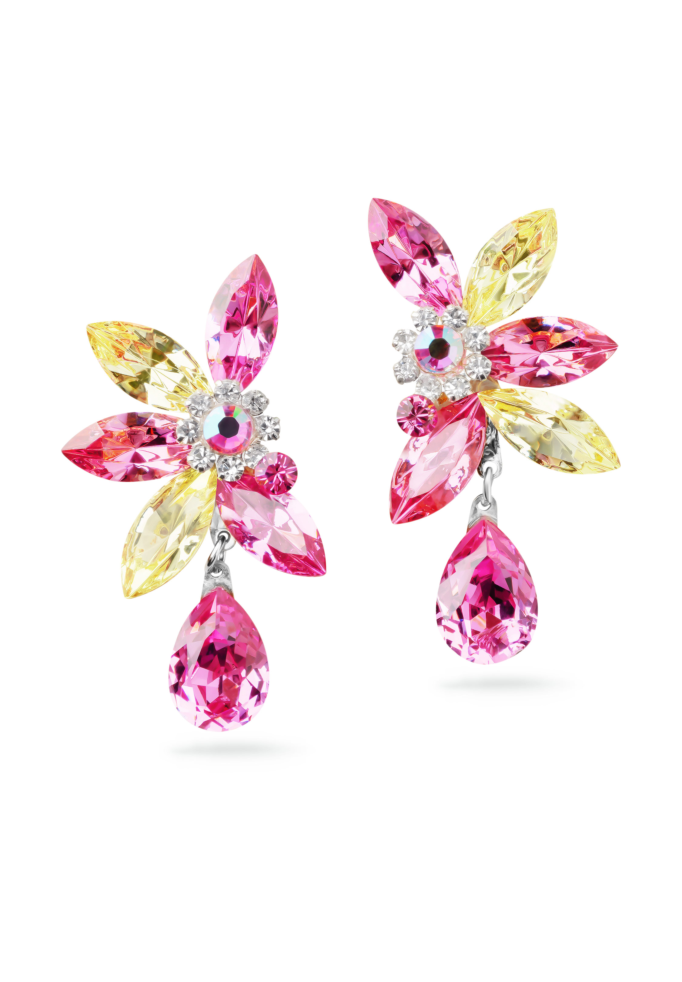 Rhinestone Earring 2120 RS-Rose