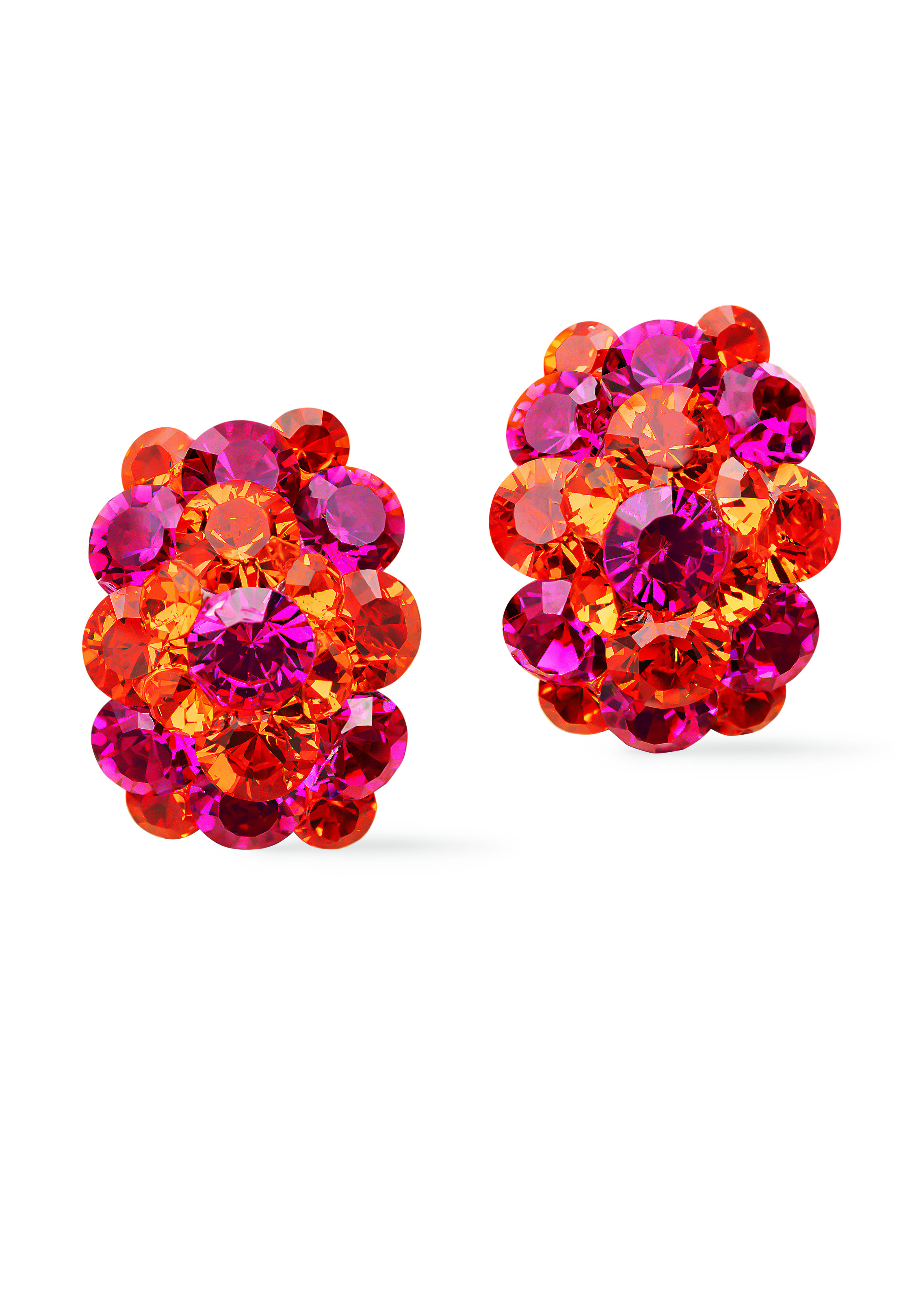 Rhinestone Earring 810256 HCFC-Hyacinth