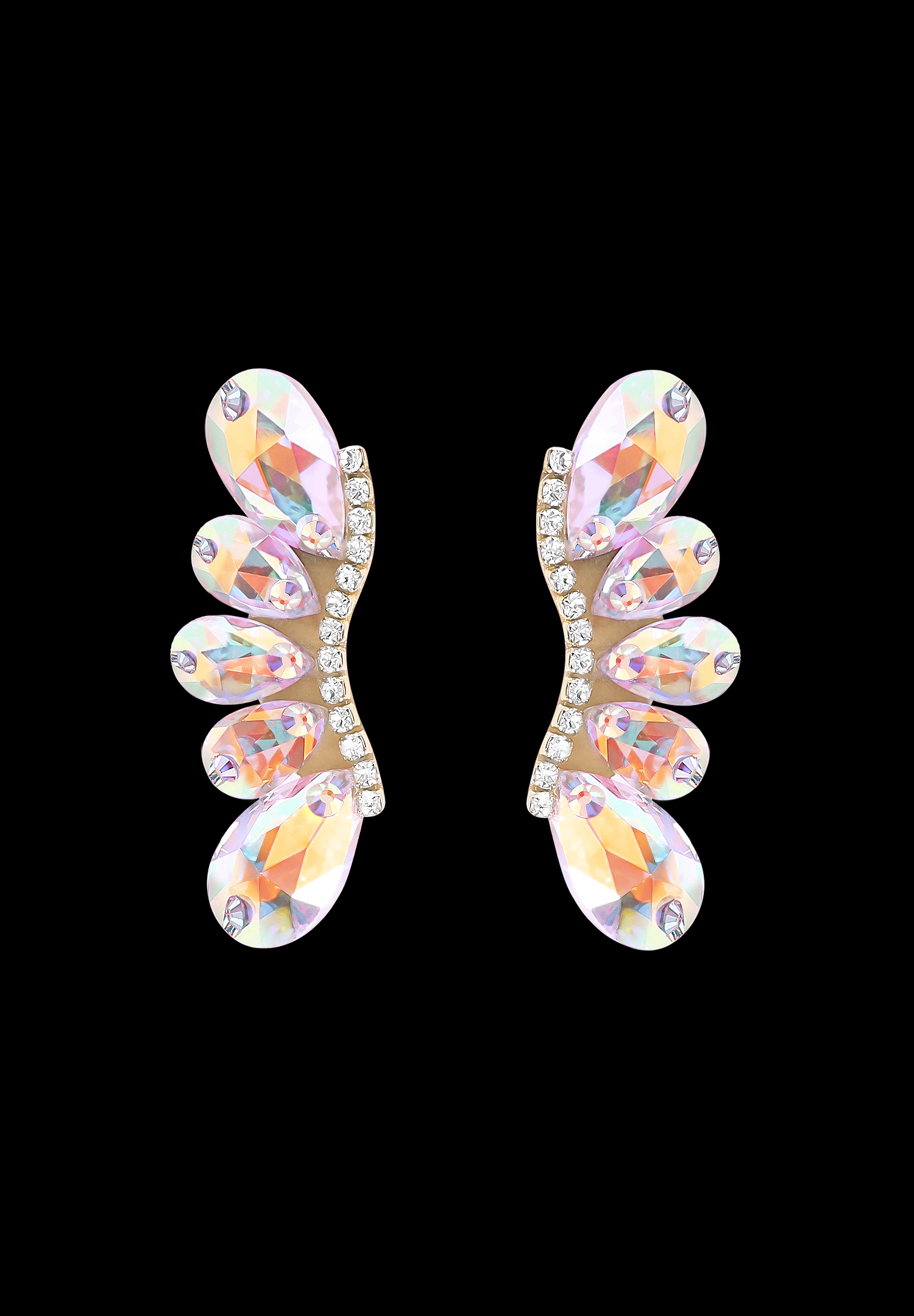 Zerlina Crystal Earrings DCE907-Crystal AB