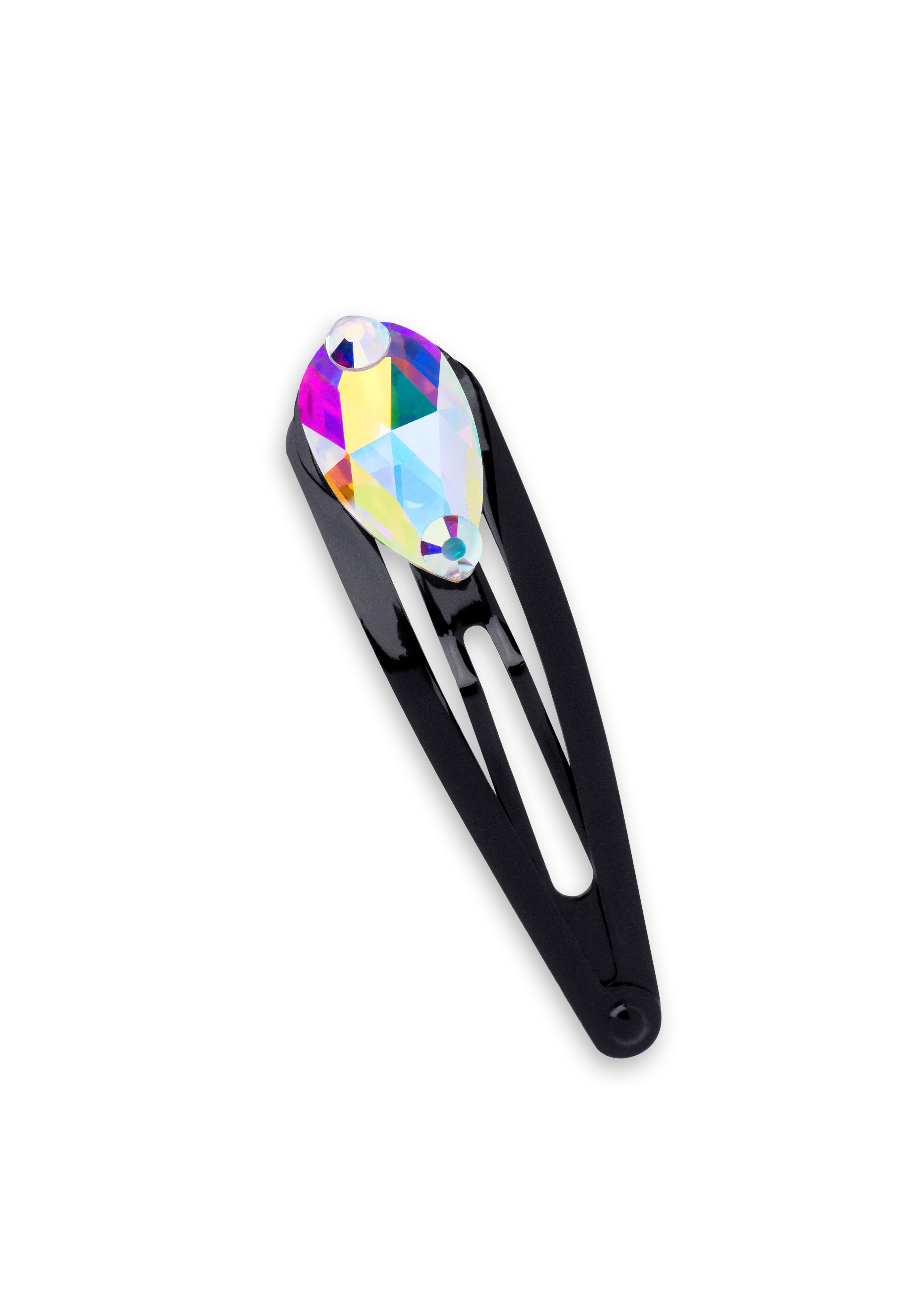 Teardrop Crystal Snap Clips WAP002-Crystal AB