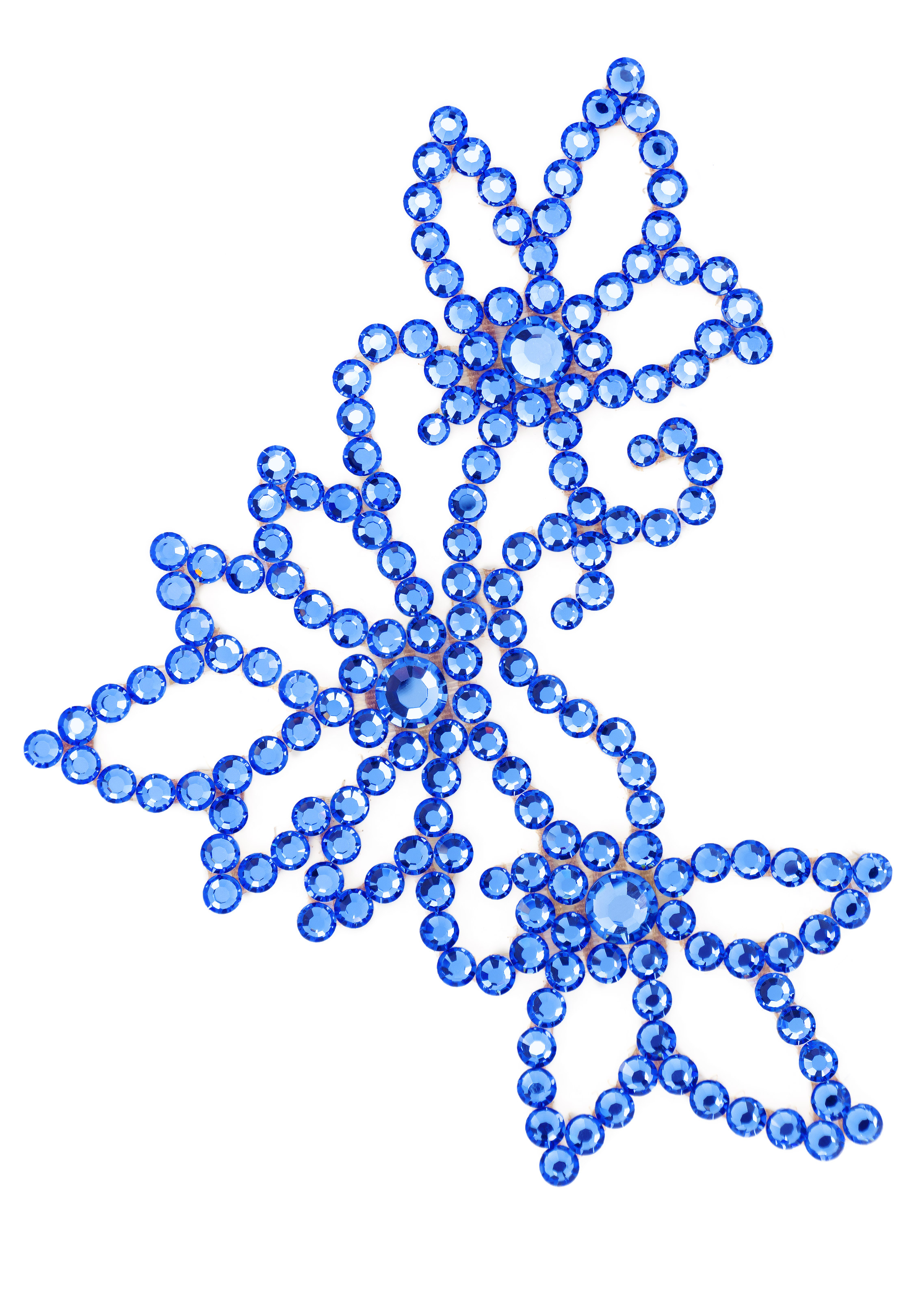 Verona Rhinestone Hairpiece HP-104-2-Sapphire