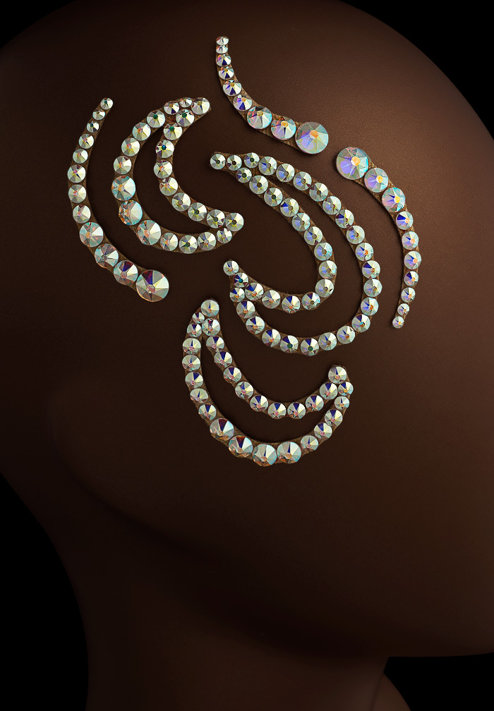 Verona Rhinestone Strips SD-316-Crystal AB