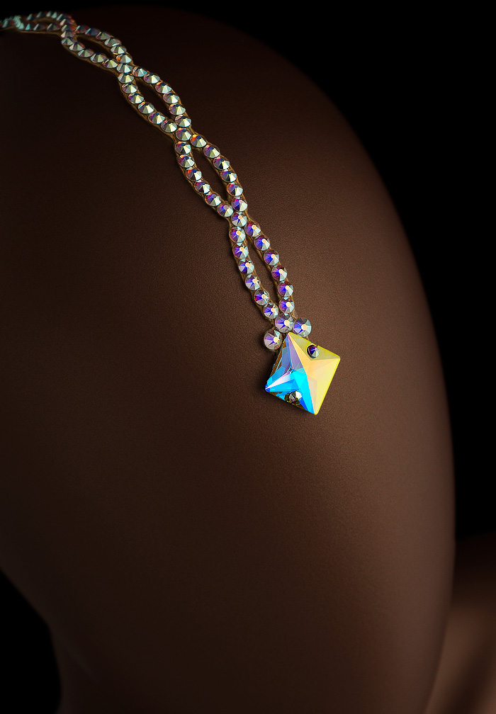 Verona Rhinestone Headpiece HD-361-Crystal AB