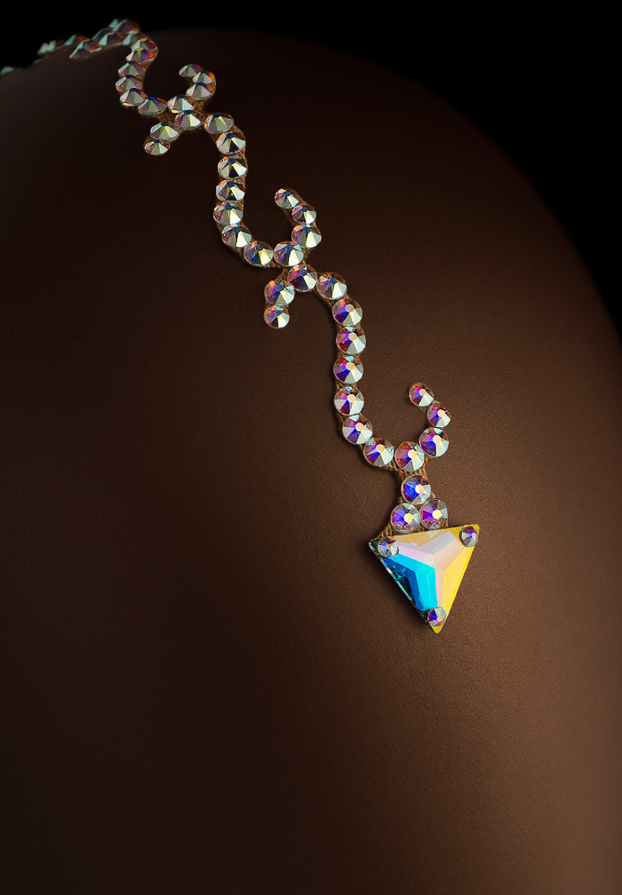 Verona Rhinestone Headpiece HD-362-Crystal AB