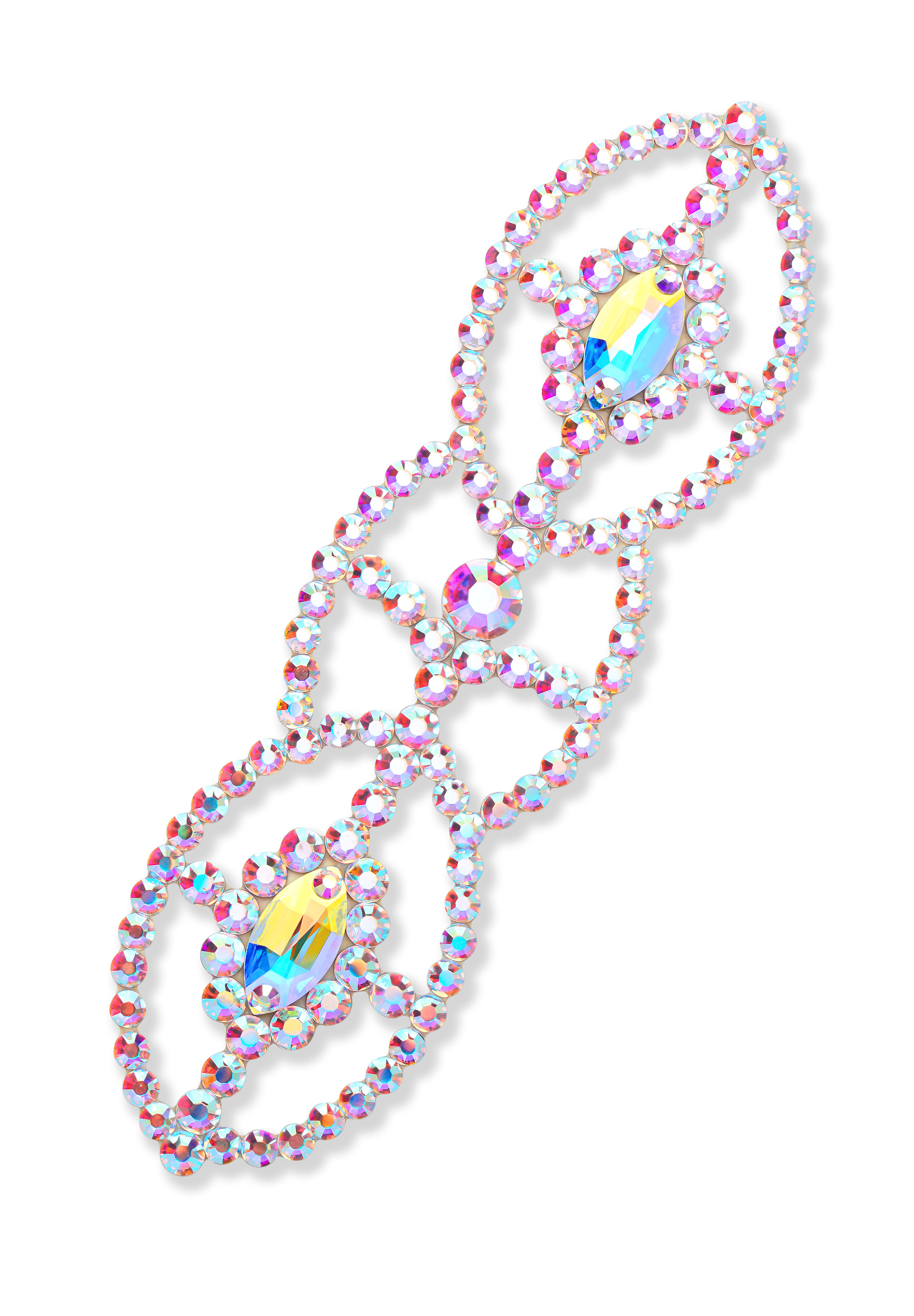 Verona Rhinestone Hairpiece HP-393-Crystal AB