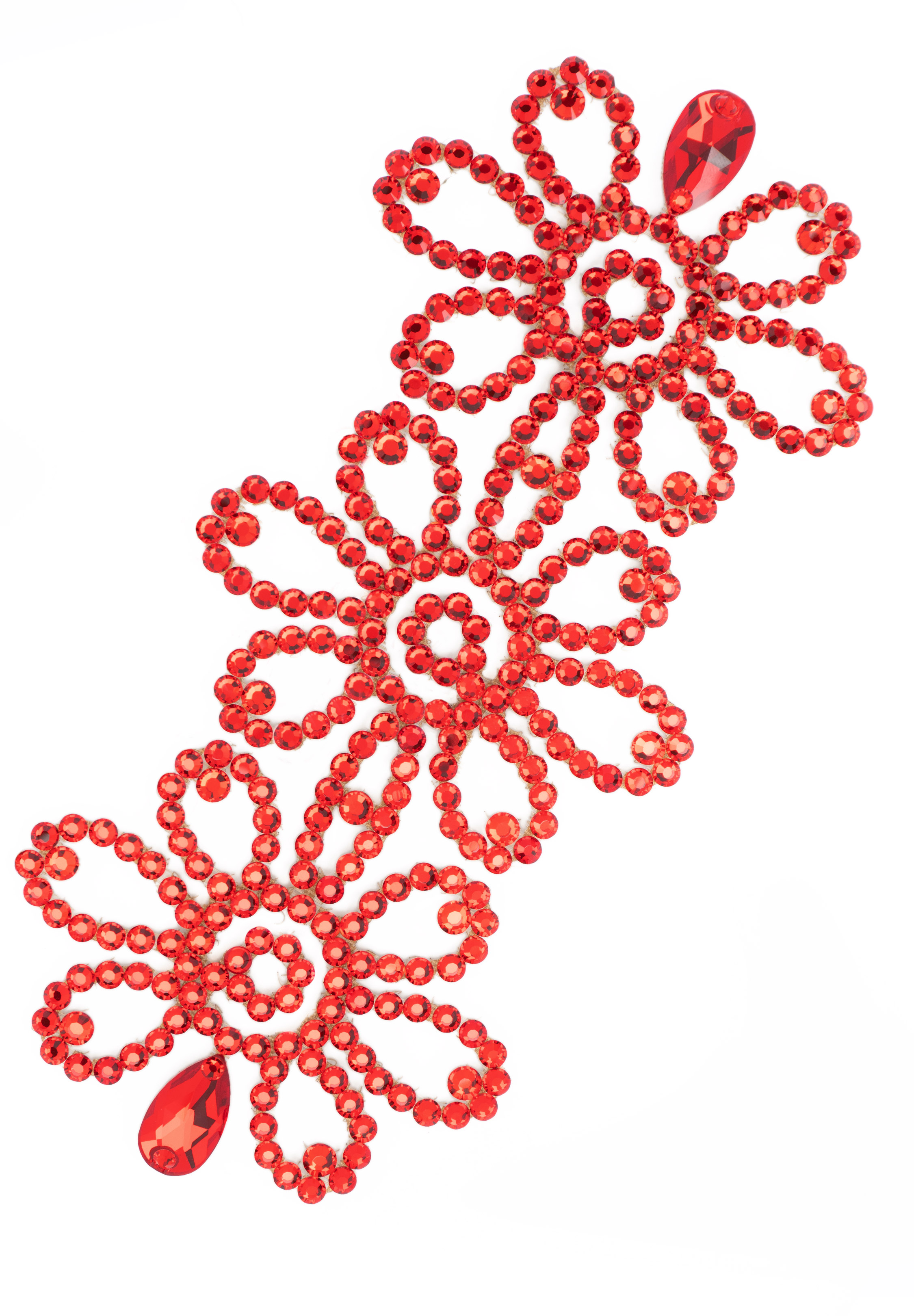 Verona Rhinestone Hairpiece HP-916-1-Light Siam