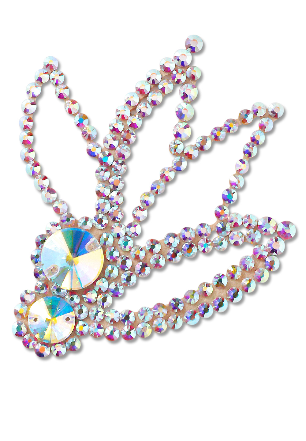 Verona Rhinestone Hairpiece HP-394-1-Crystal AB