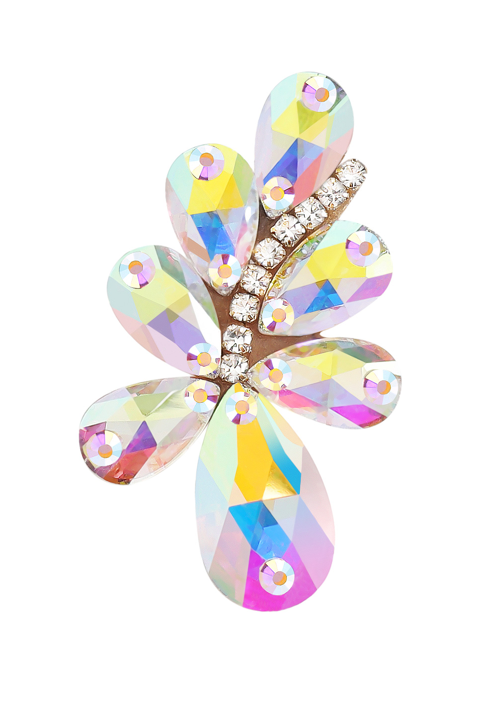 Verona Rhinestone HairDeco SD-935-Crystal AB