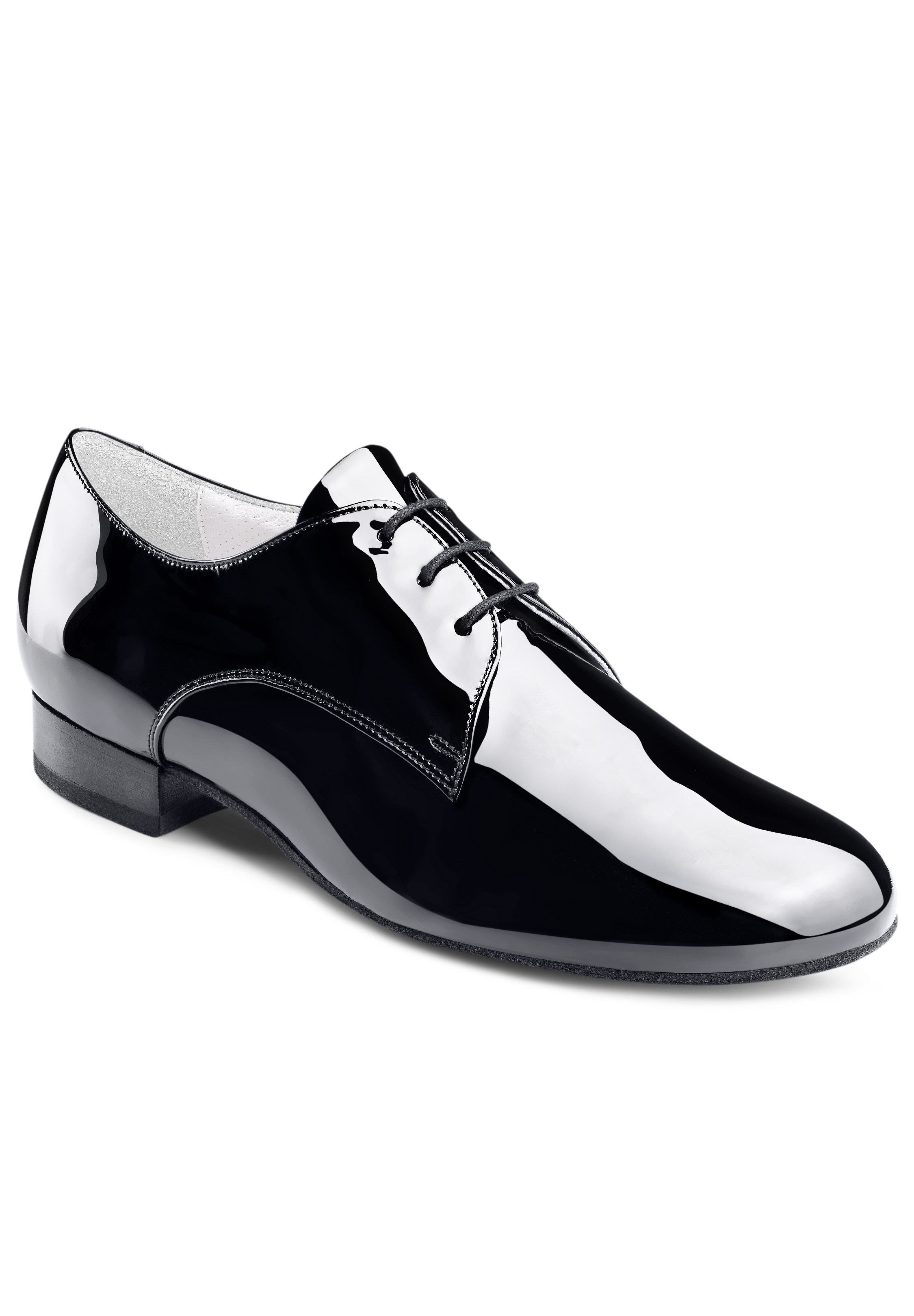 2HB Mens Ballroom Shoes 72002M-Black Patent