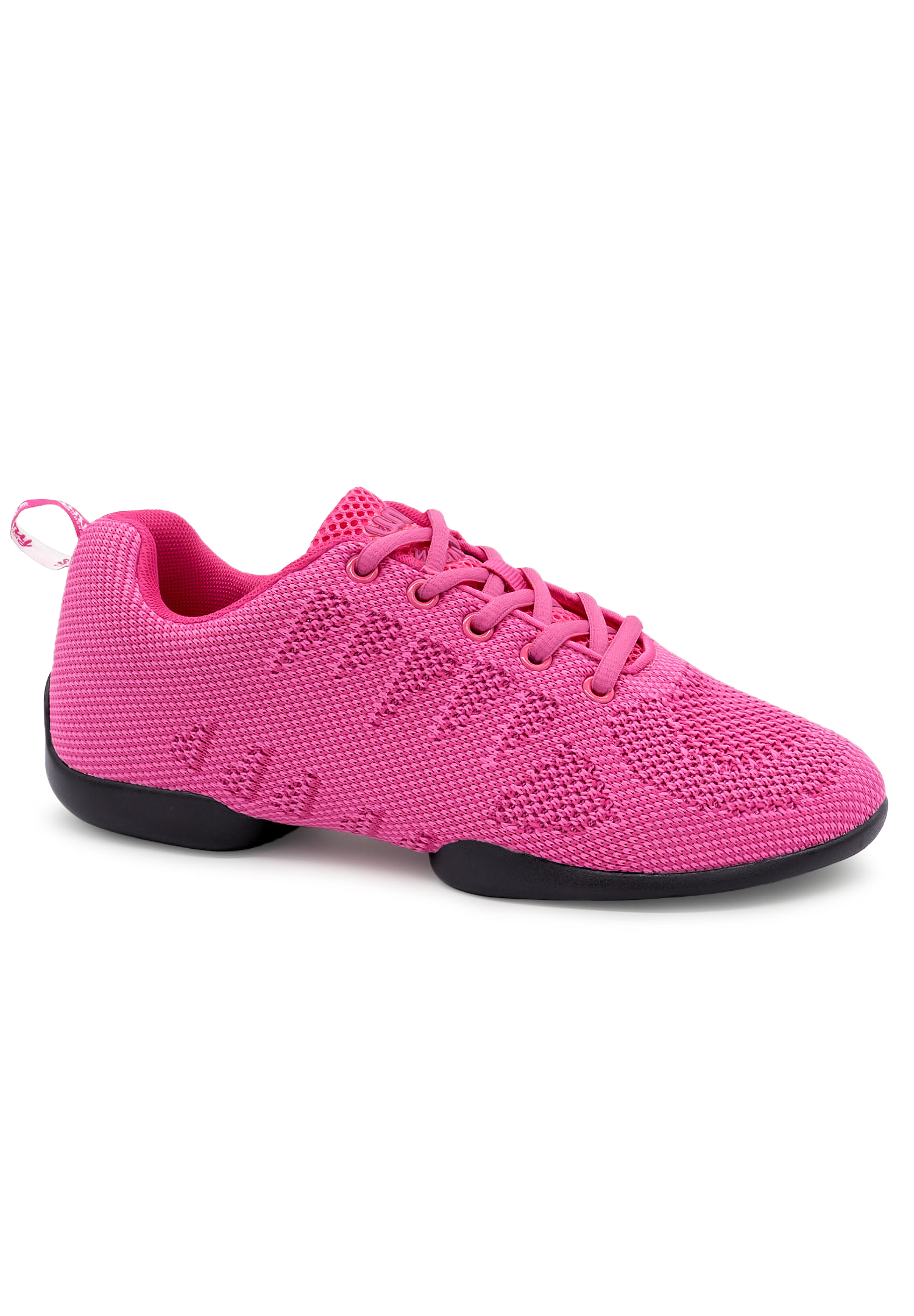 Anna Kern 165 Ladies Dance Sneakers-Fuchsia Knit
