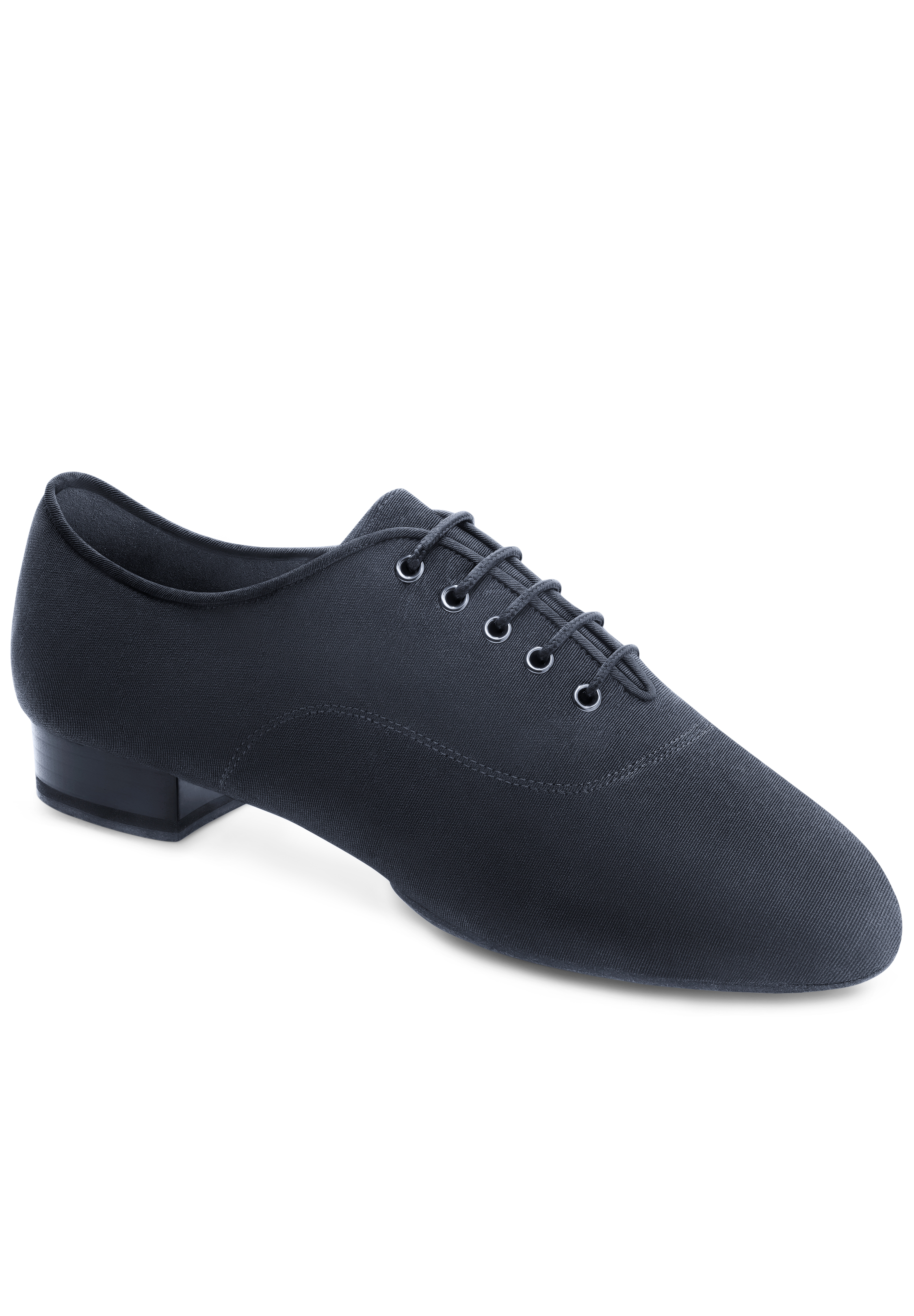 Dance America Jackson Mens Practice Shoes-Black Lycra
