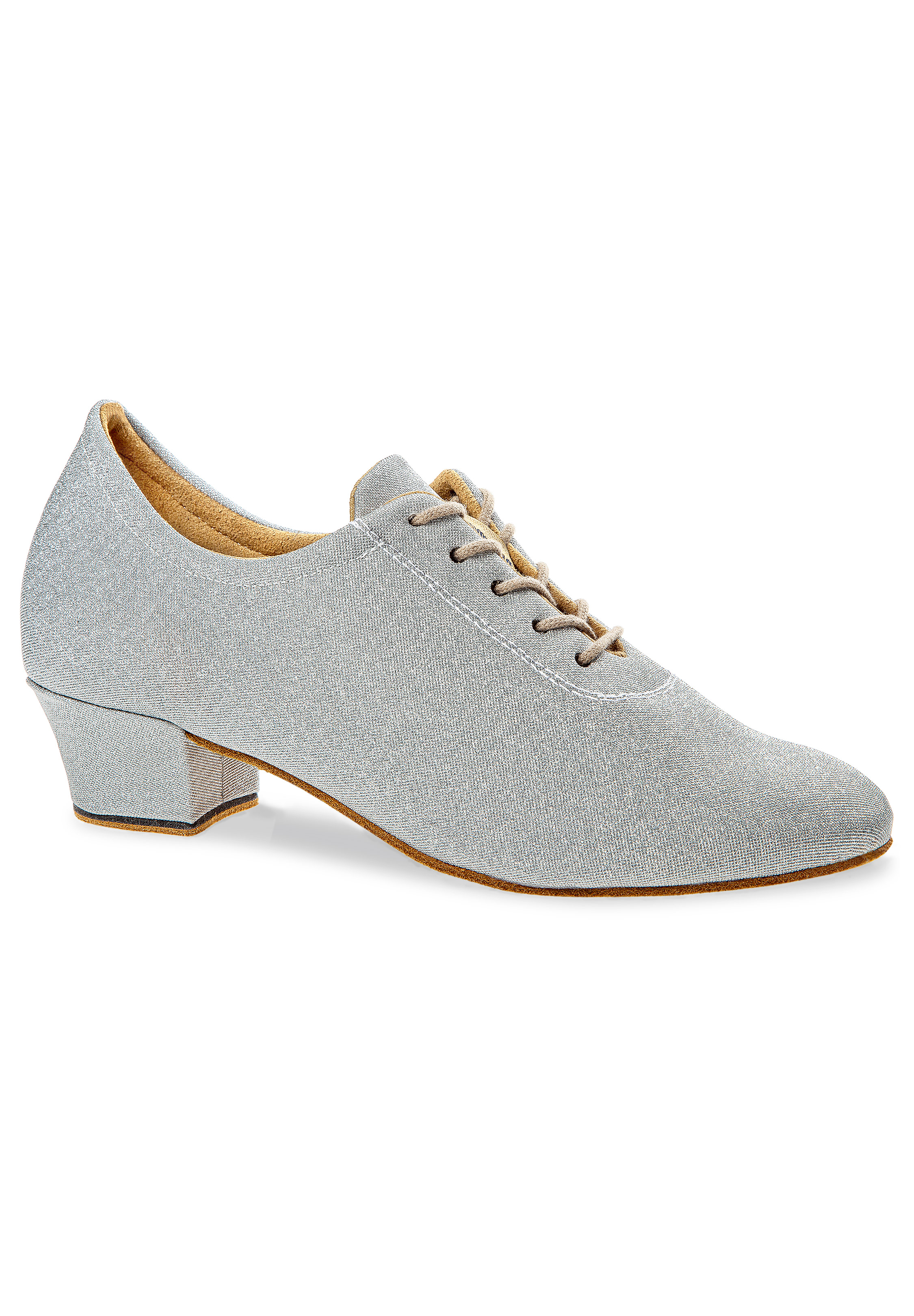 Diamant Ladies Practice Shoes 199-034-002-Silver Glitter