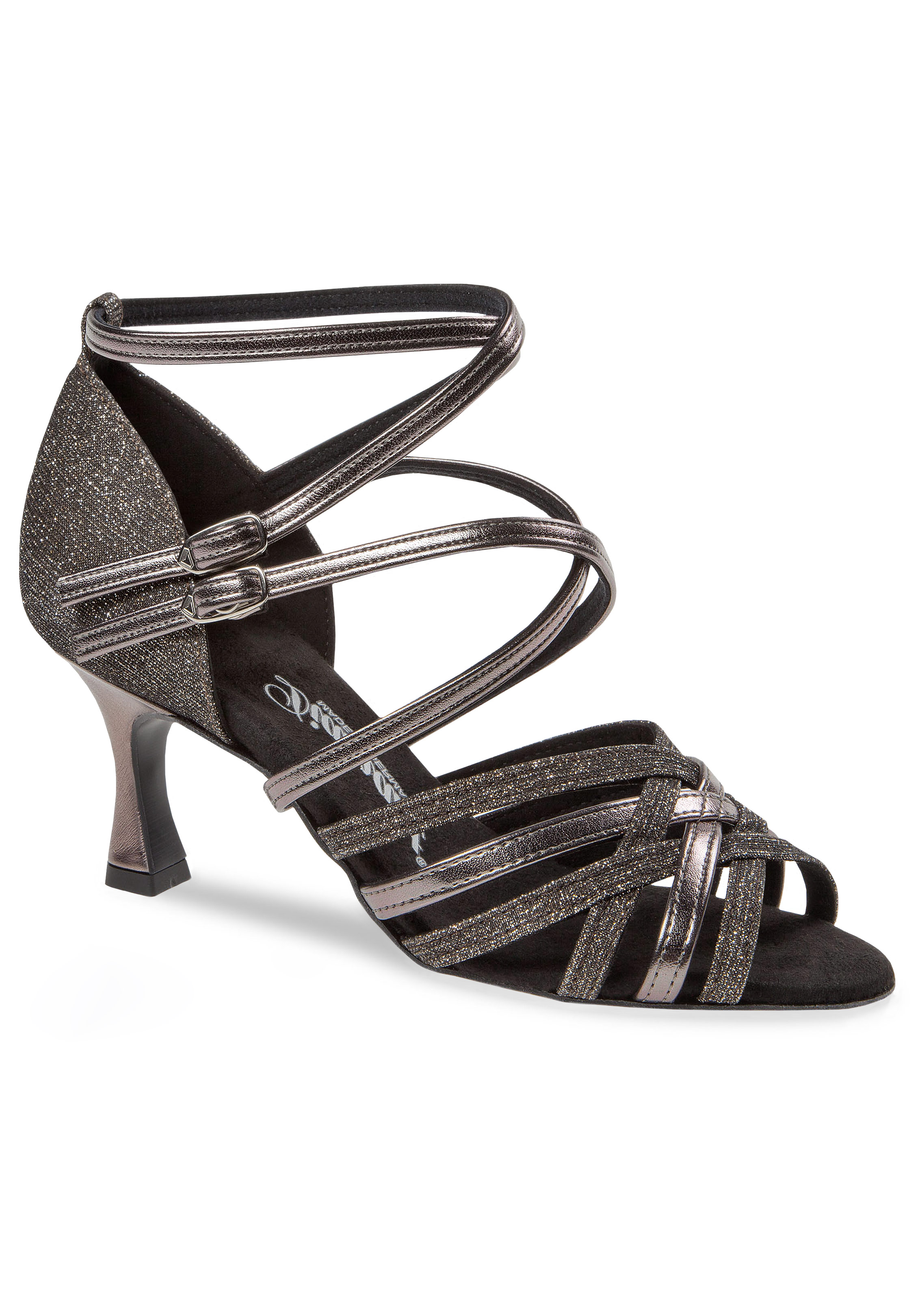 Diamant Latin VarioSpin Shoes 108-087-521-V-Bronze Brocade / Bronze