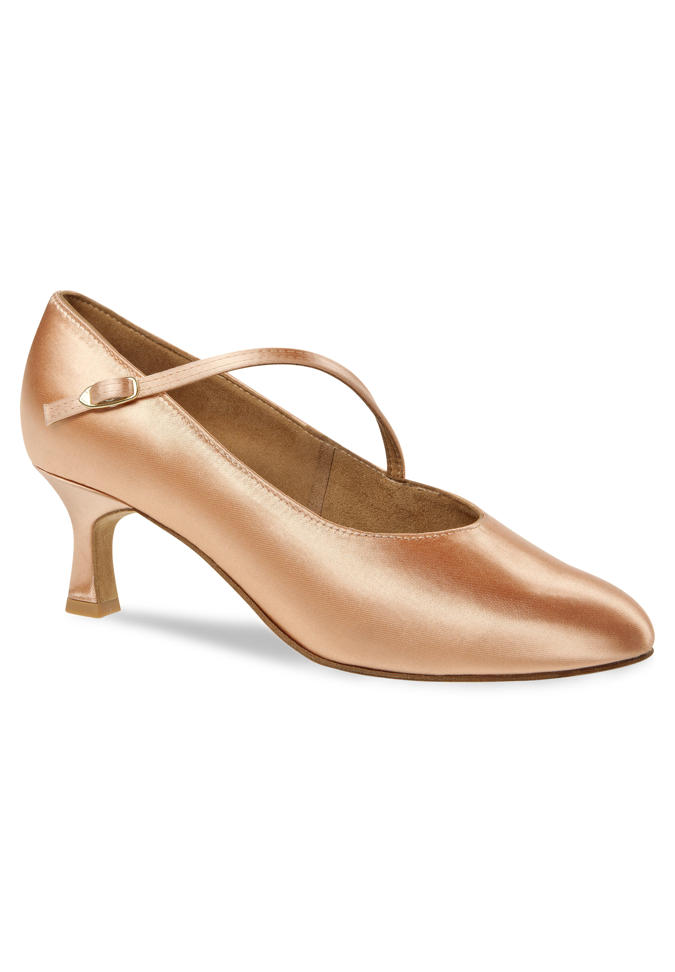 Diamant VarioPro Classic Ladies Ballroom Shoes 166-278-094-Beige Satin