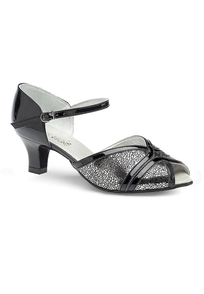 Freed of London Amethyst Social Dance Shoes-Black