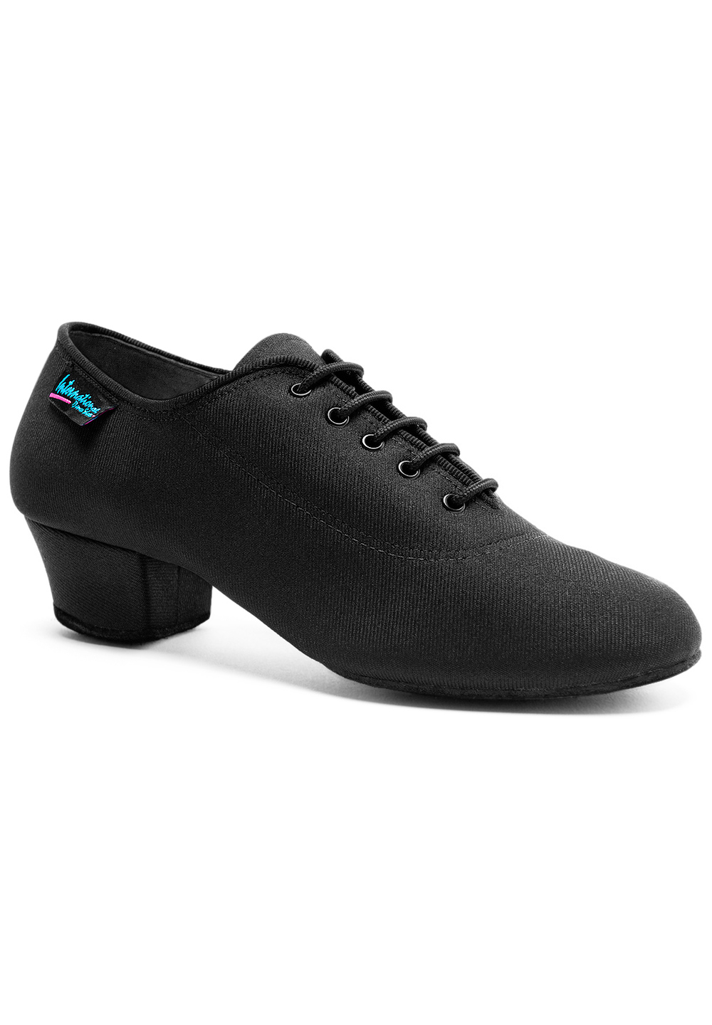 International Dance Shoes IDS Heather Split Sole -Black Lycra