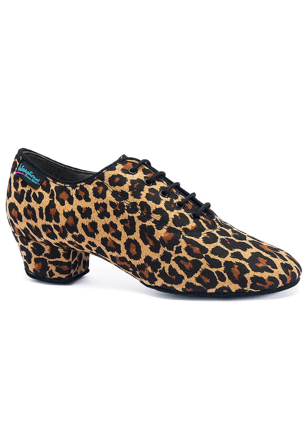 International Dance Shoes IDS Heather Split Sole -Leopard