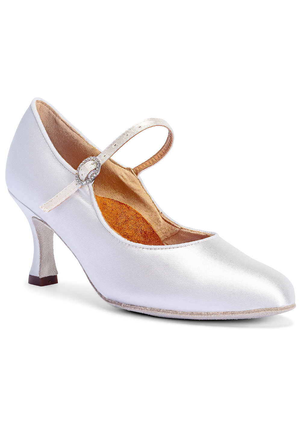 International Dance Shoes IDS ICS Classic -White Satin