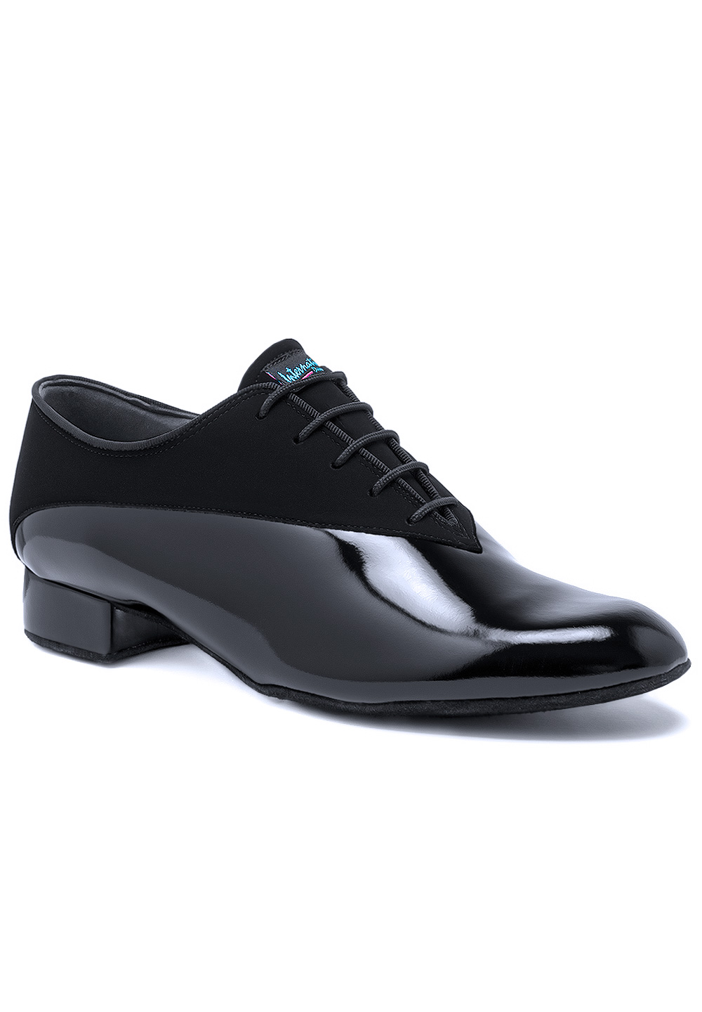 International Dance Shoes IDS Pino -Black Nubuck/Black Patent