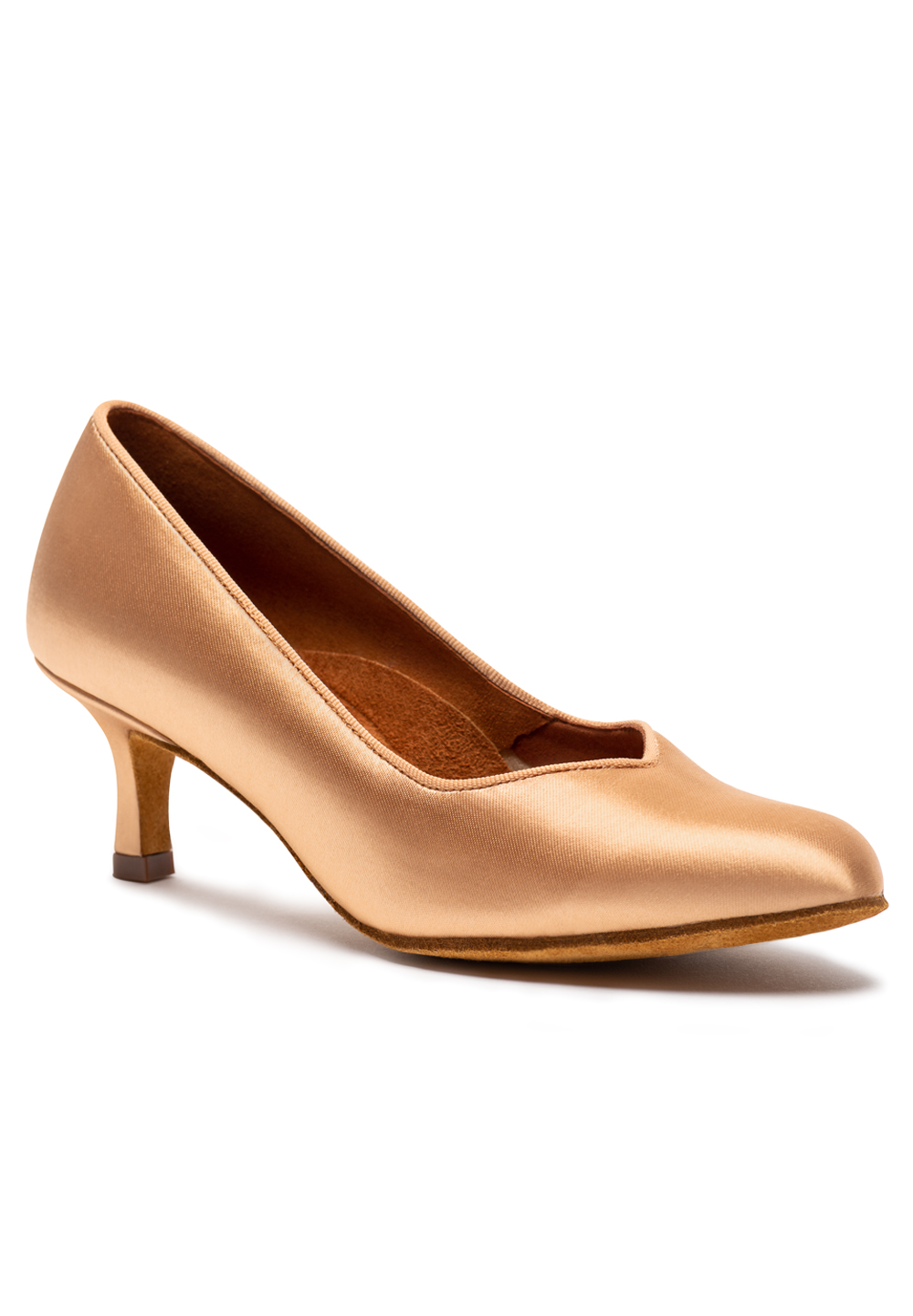 International Dance Shoes IDS ICS Vista-Peach Satin