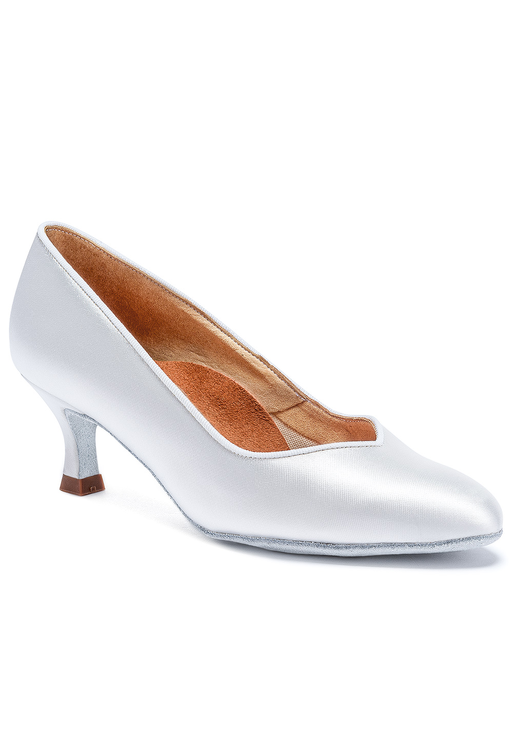 International Dance Shoes IDS ICS Vista-White Satin