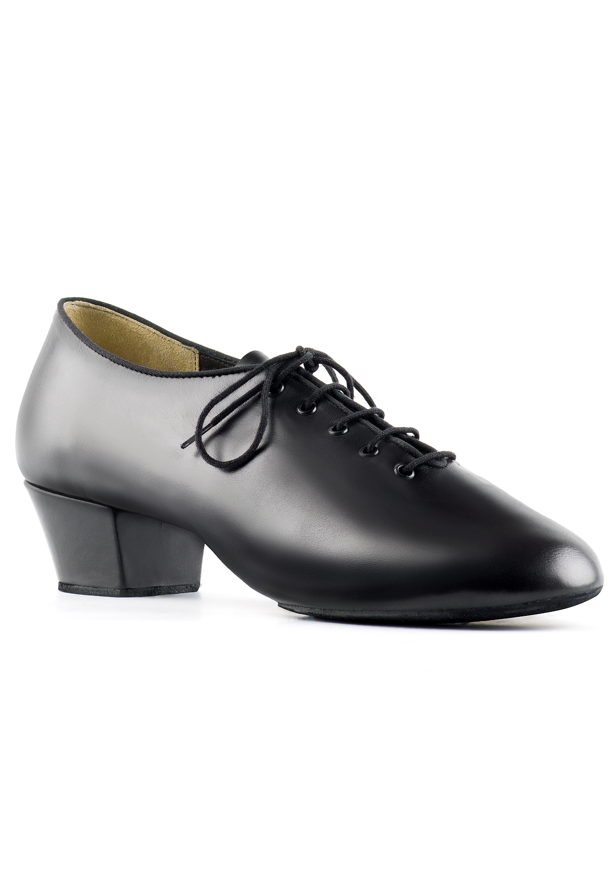 Paoul 808 Flex Shoes-Black Leather