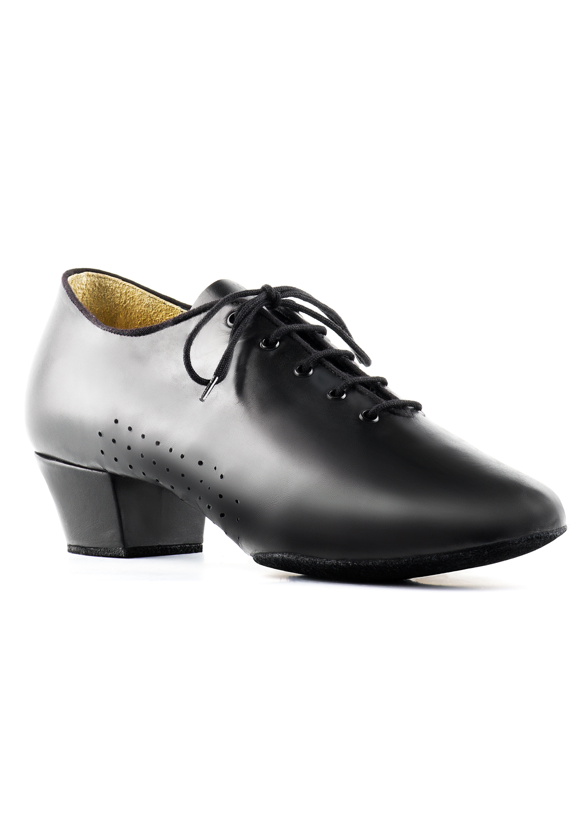 Paoul 813 Super Flex Shoes-Black Leather