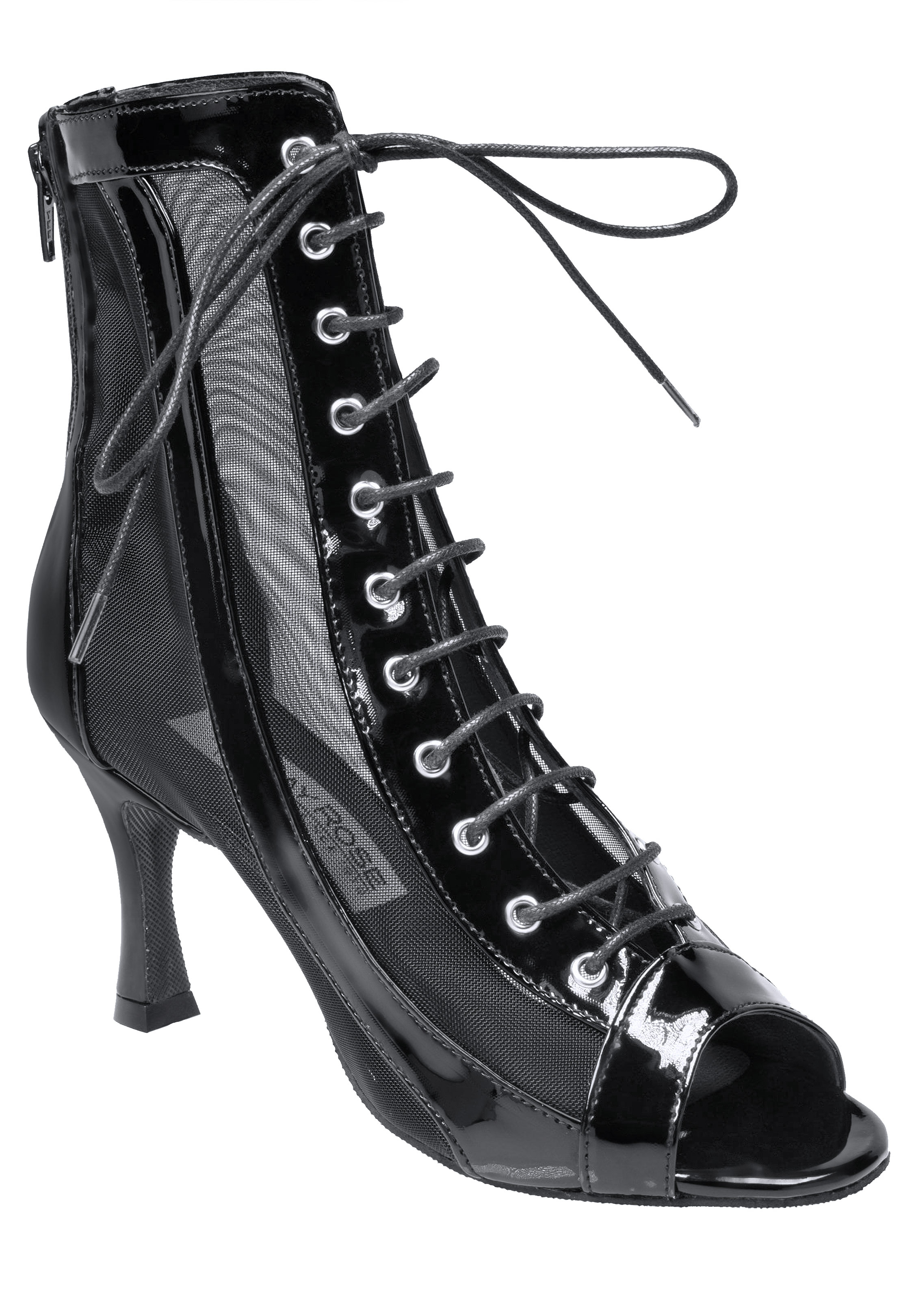 Ray Rose Hebe Dance Boot 801 -Black Patent/Mesh