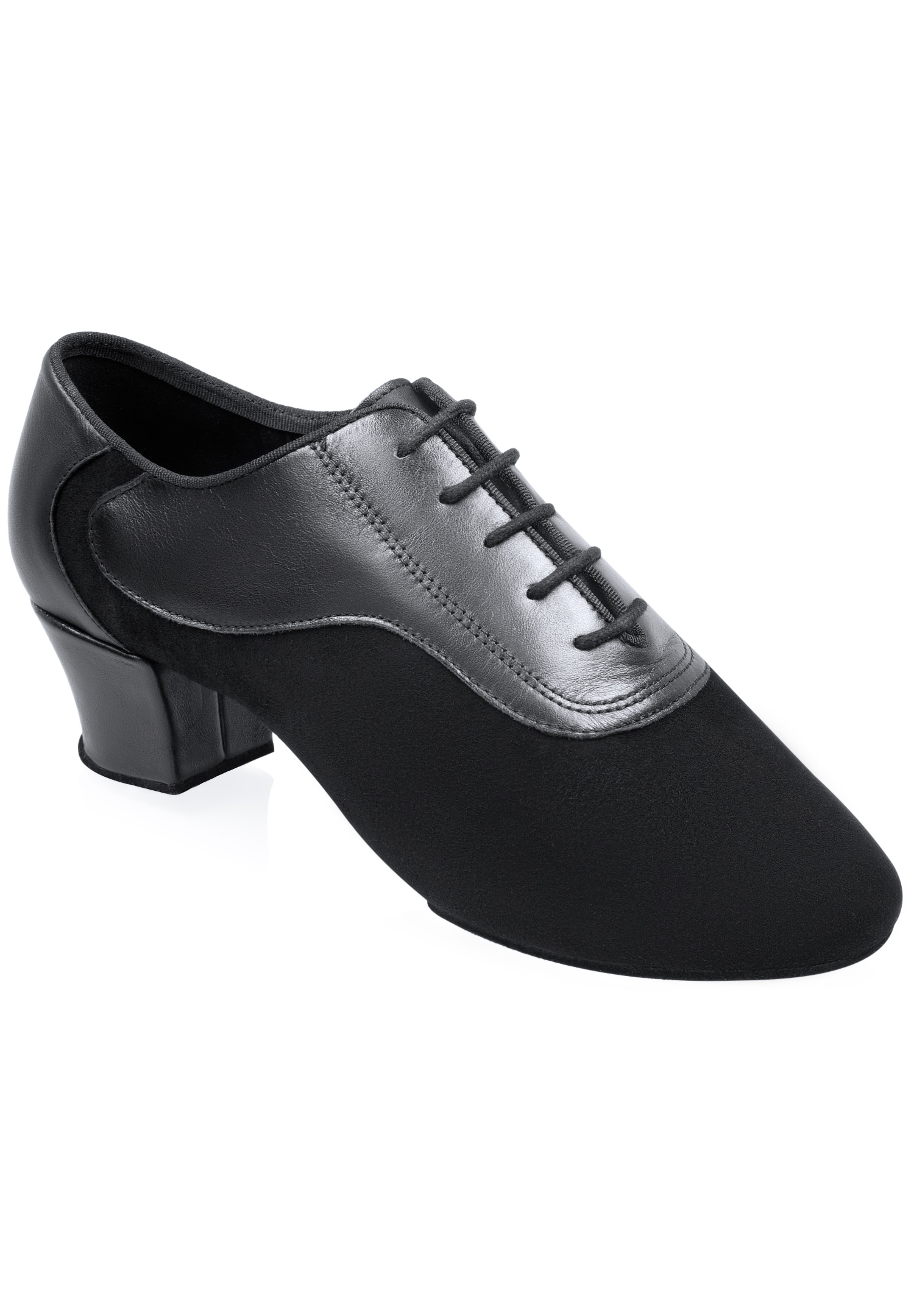 Ray Rose Orinoco Mens Latin Shoes 495-Black Nappa Suede/Leather