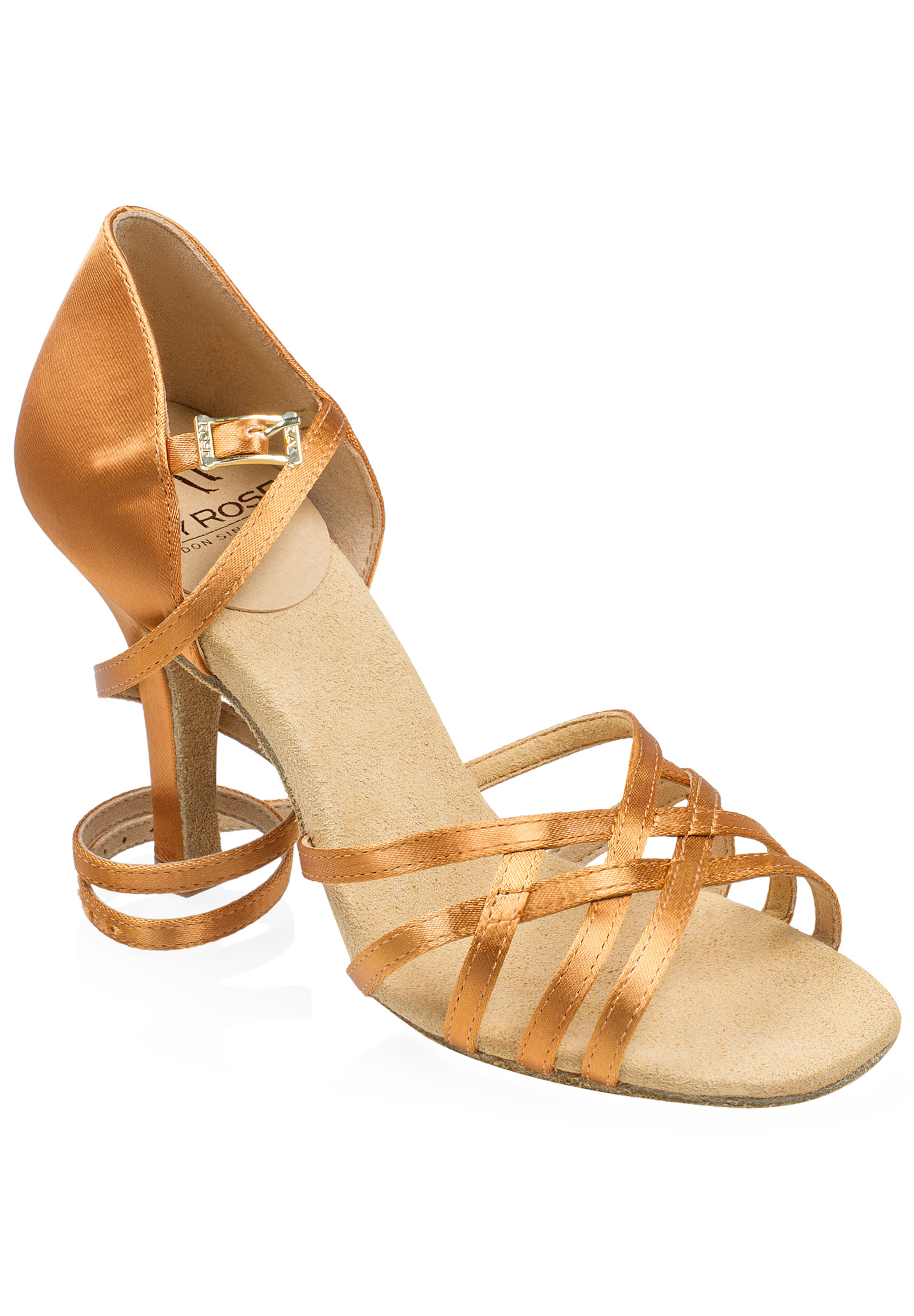 Ray Rose Kalahari Xtra Latin Shoes 860-Light Tan Satin