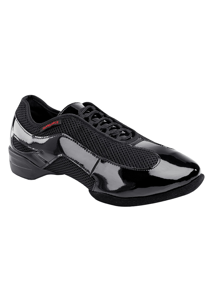 Supadance 8010-Black Patent & Mesh
